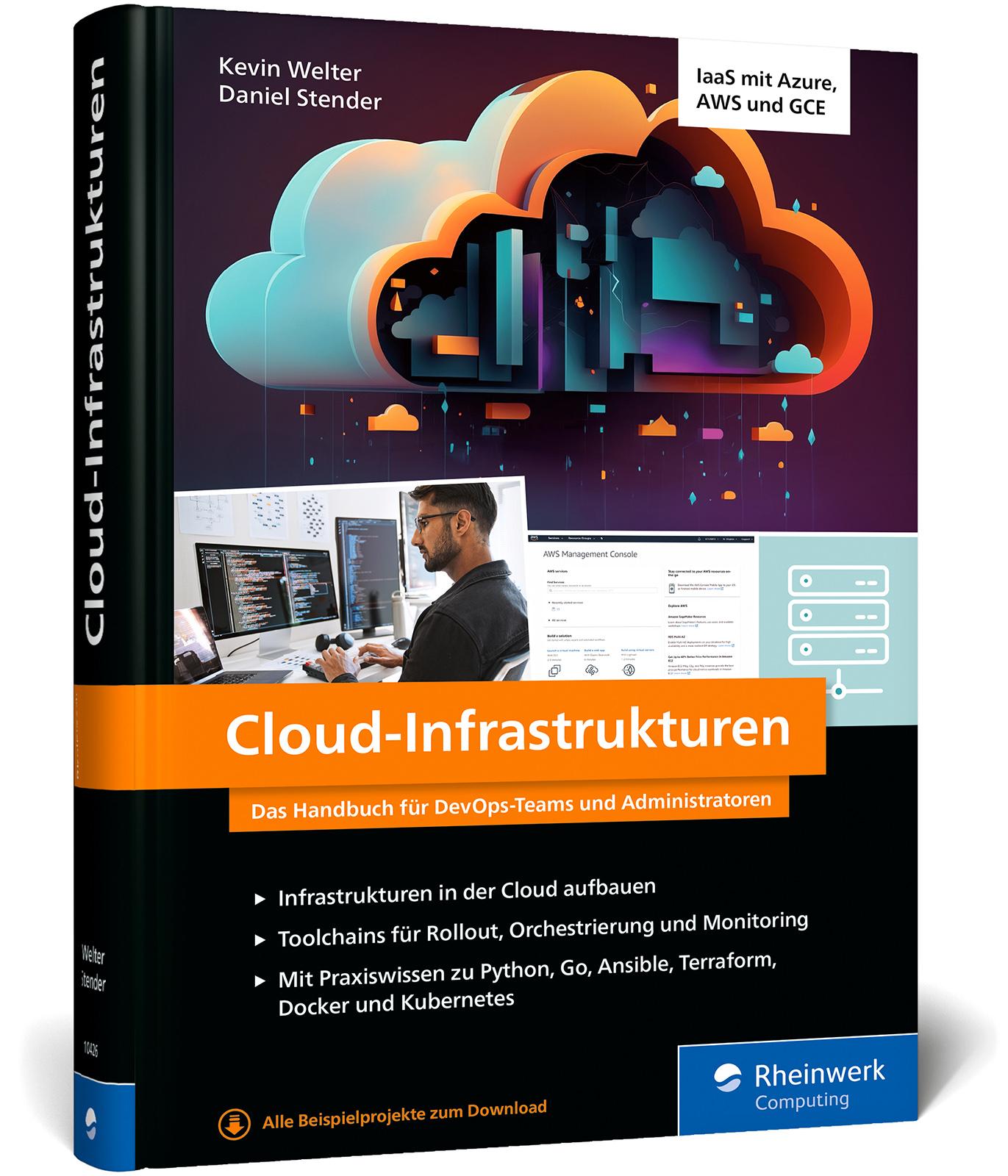Vorderes Coverbild Cloud-Infrastrukturen