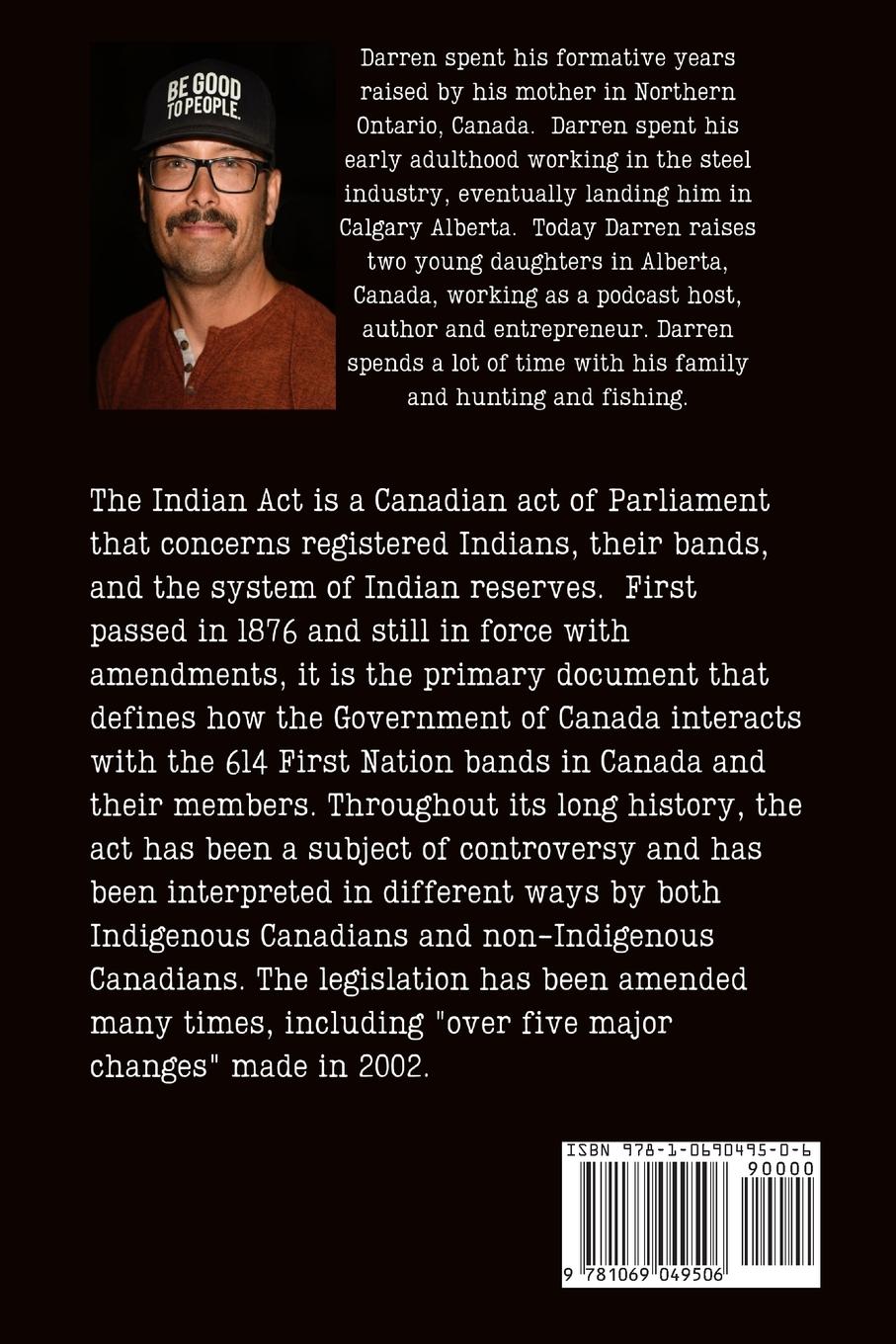 Rückseitencover A Canadian Shame - The Indian Act and Residential Schools