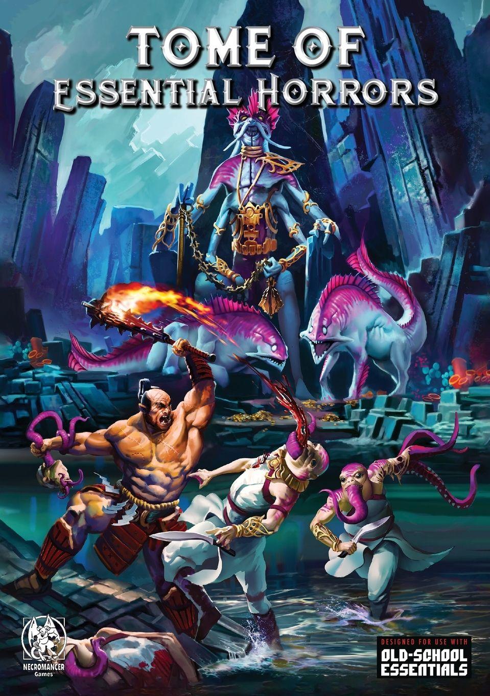 Vorderes Coverbild Tome of Essential Horrors OSE