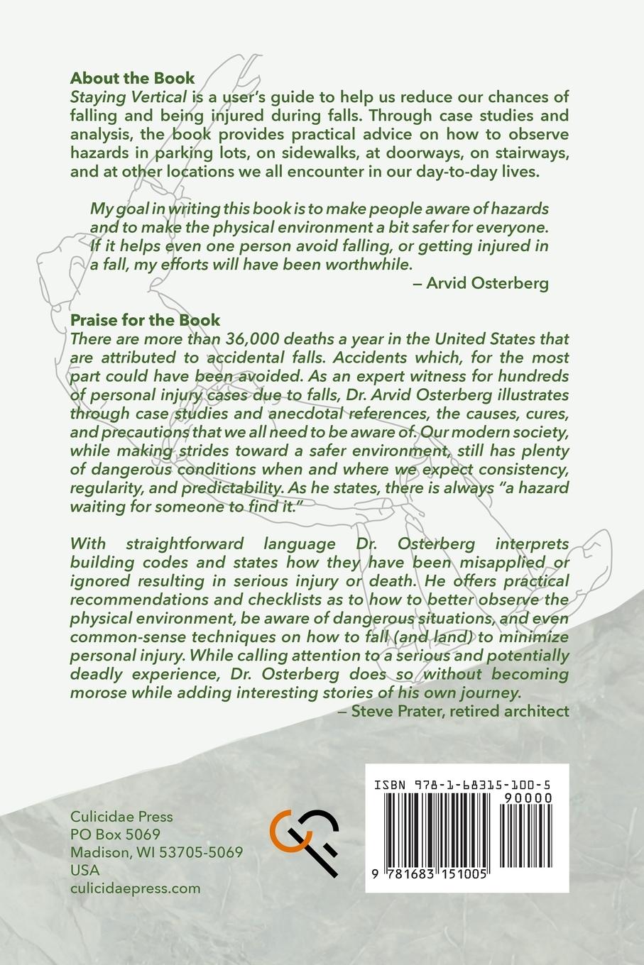 Rückseitencover Staying Vertical in a hazardous world