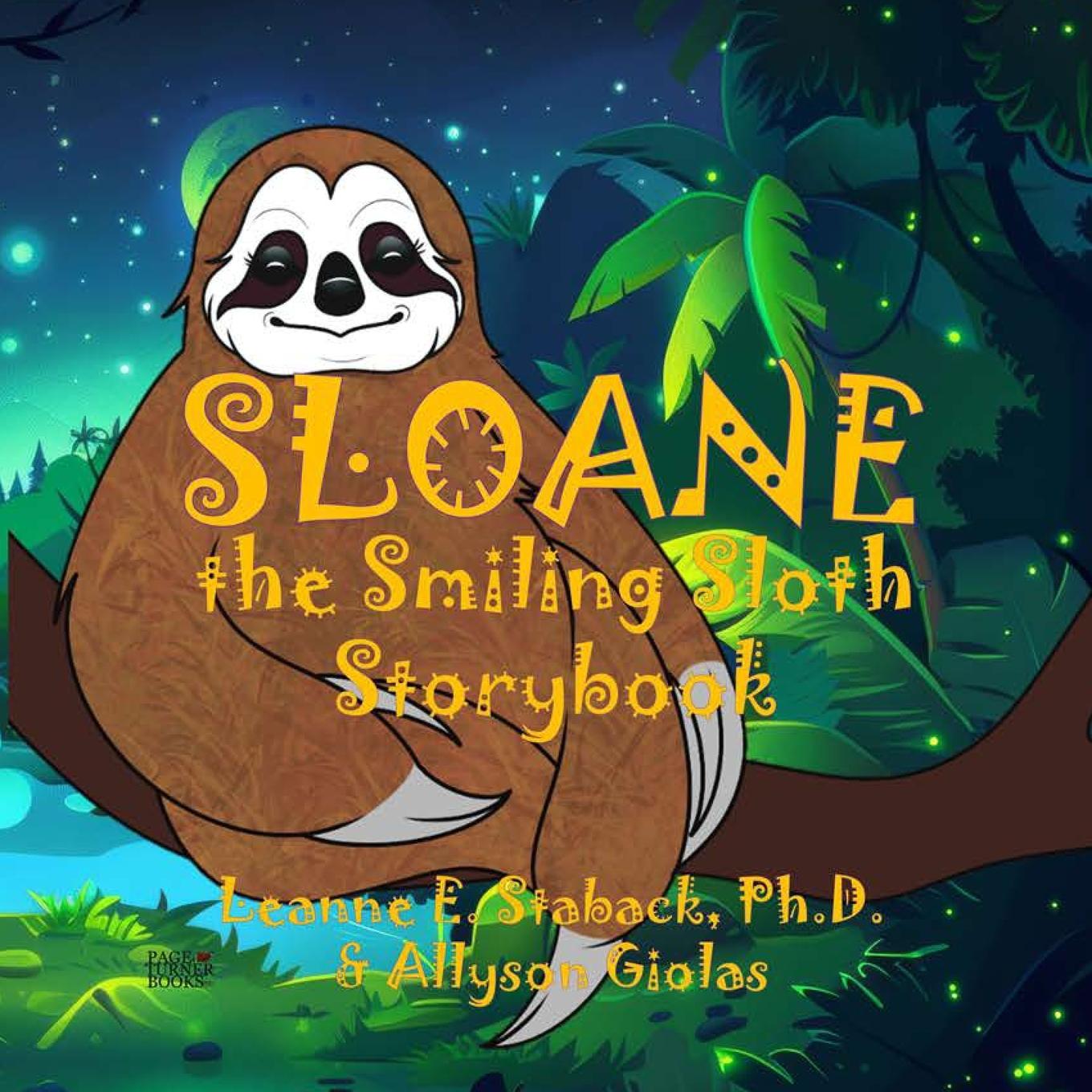 Vorderes Coverbild Sloane the Smiling Sloth Storybook