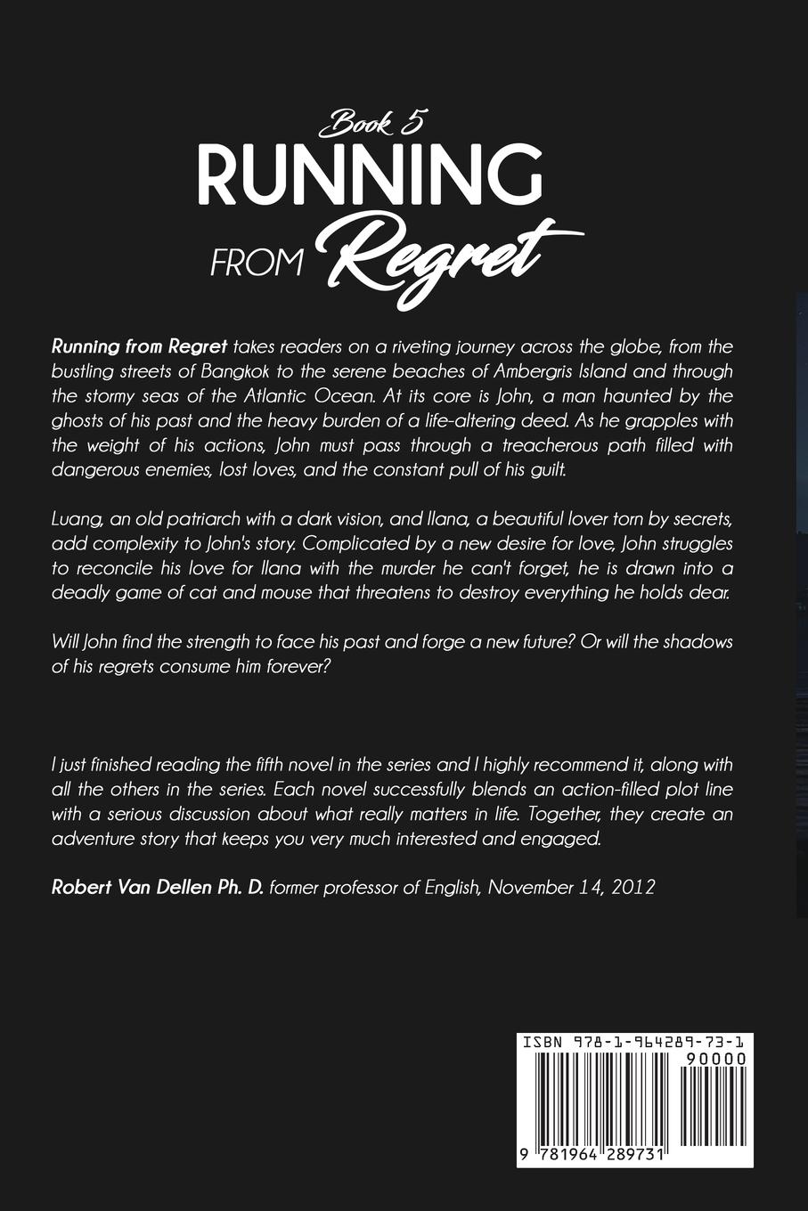 Rückseitencover Running from Regret