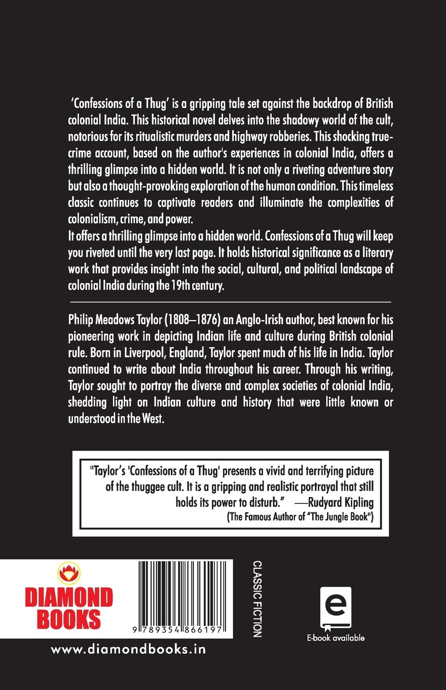 Rückseitencover Confessions of a Thug