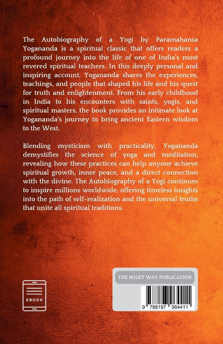 Rückseitencover The Autobiography of a Yogi
