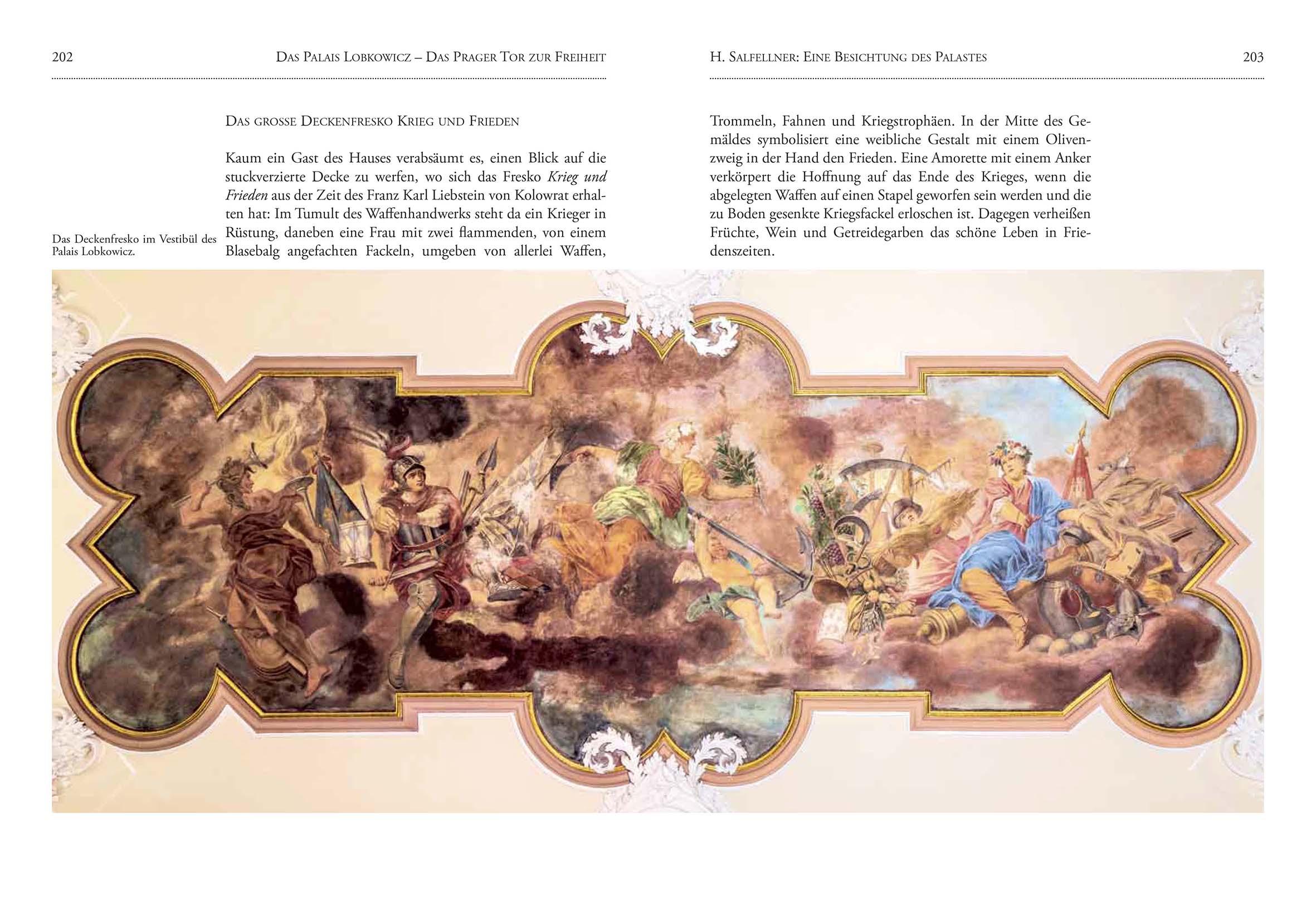 Beispielinhalt (Bild) Das Palais Lobkowicz. Das Prager Tor zur Freiheit