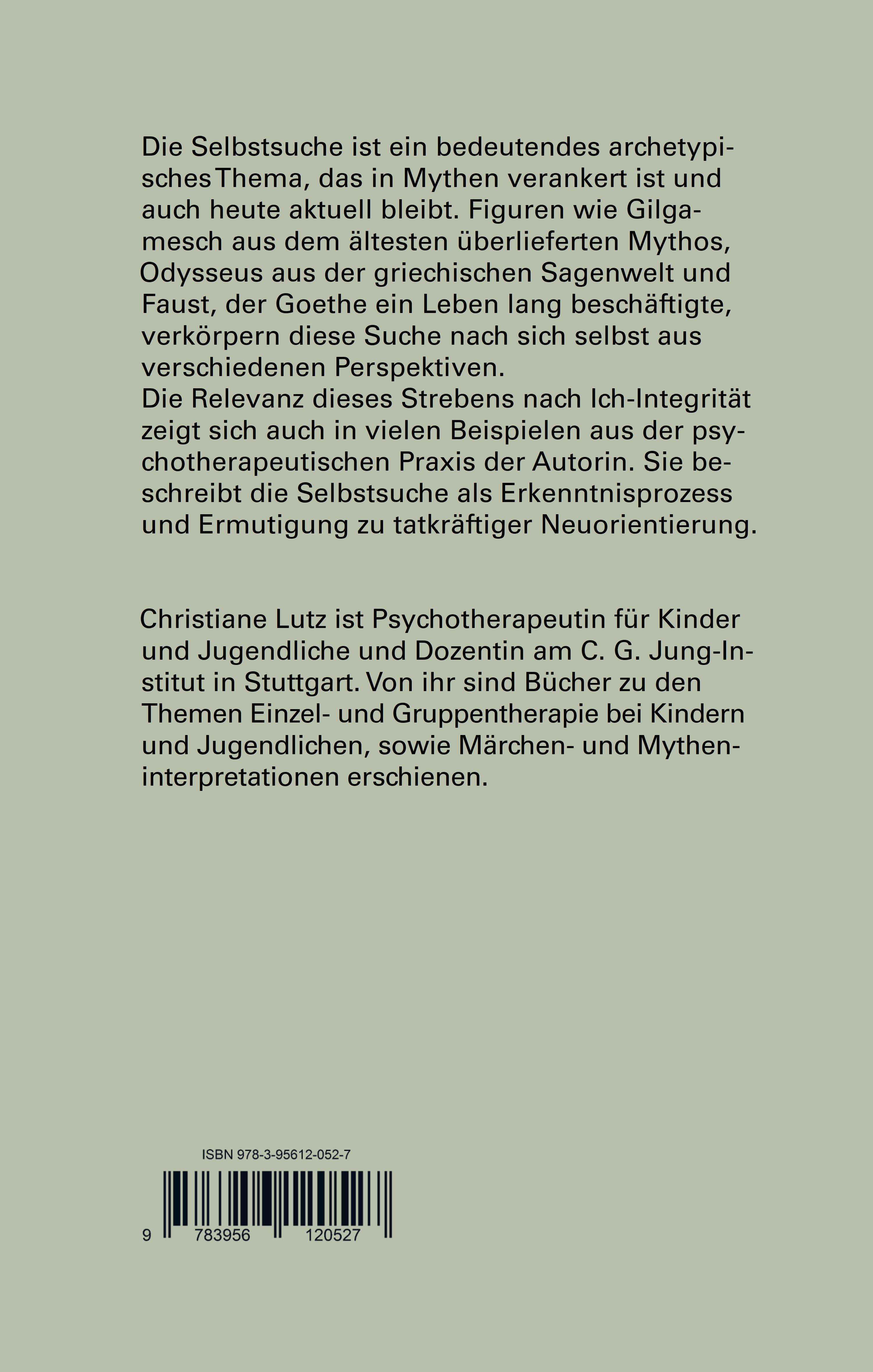 Rückseitencover Gilgamesch -Odysseus - Faust