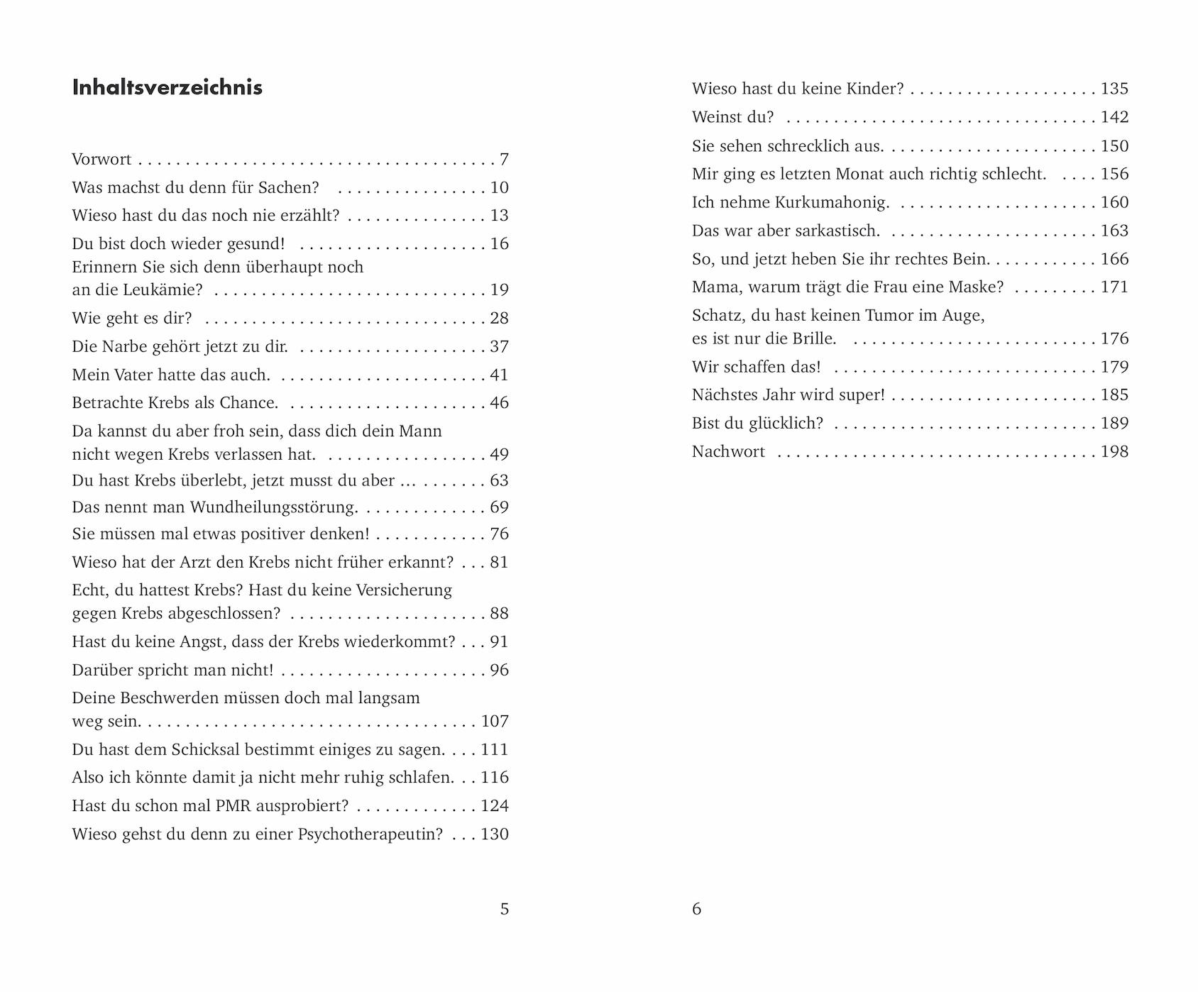 Beispielinhalt (Bild) Das Schicksal ist eine Kackbratze