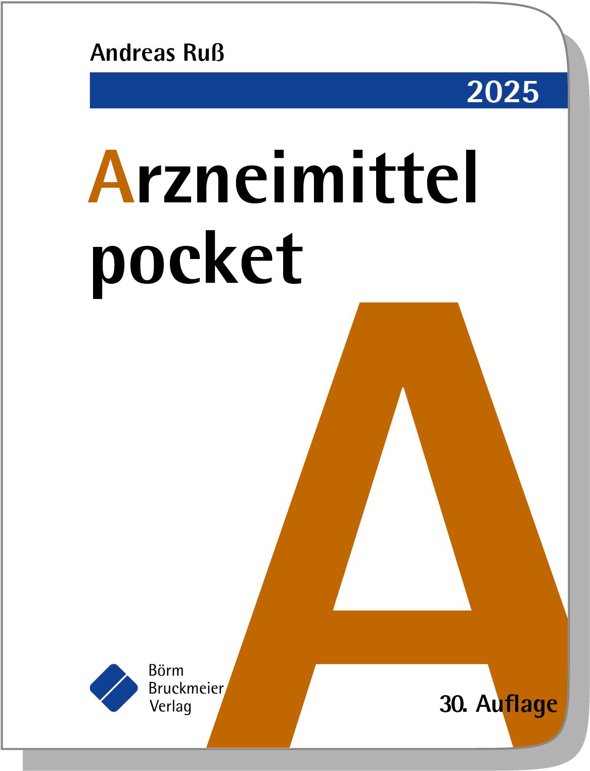 Vorderes Coverbild Arzneimittel pocket 2025