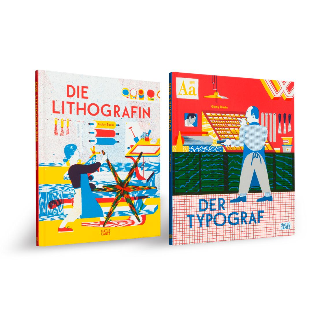 Beispielinhalt (Bild) Der Typograf - Willkommen in der Werkstatt des Typografen: Ein Bilderbuch für Kinder ab 6 Jahren über Buchdruck und Schriftkunst