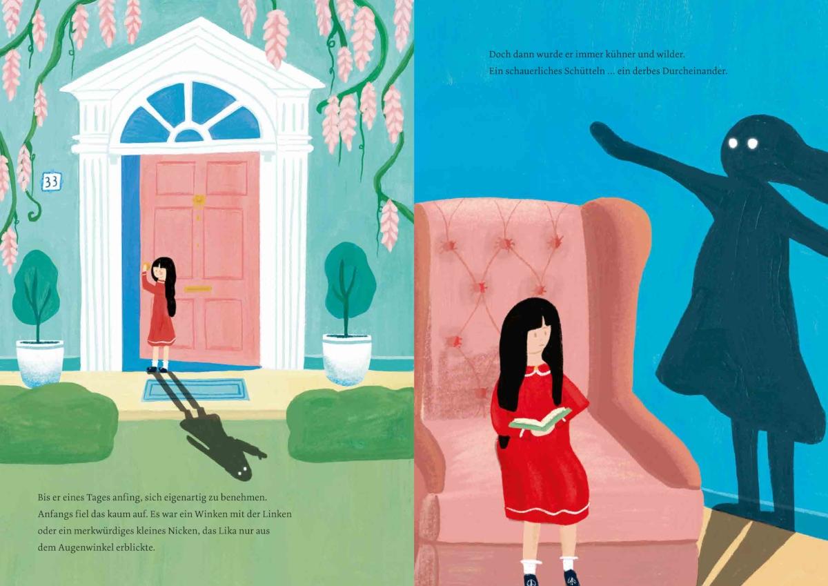 Beispielinhalt (Bild) Zirkus der Schatten - Ein magisches Bilderbuch über Gefühle, Angst und Mut für Kinder ab 4 Jahren