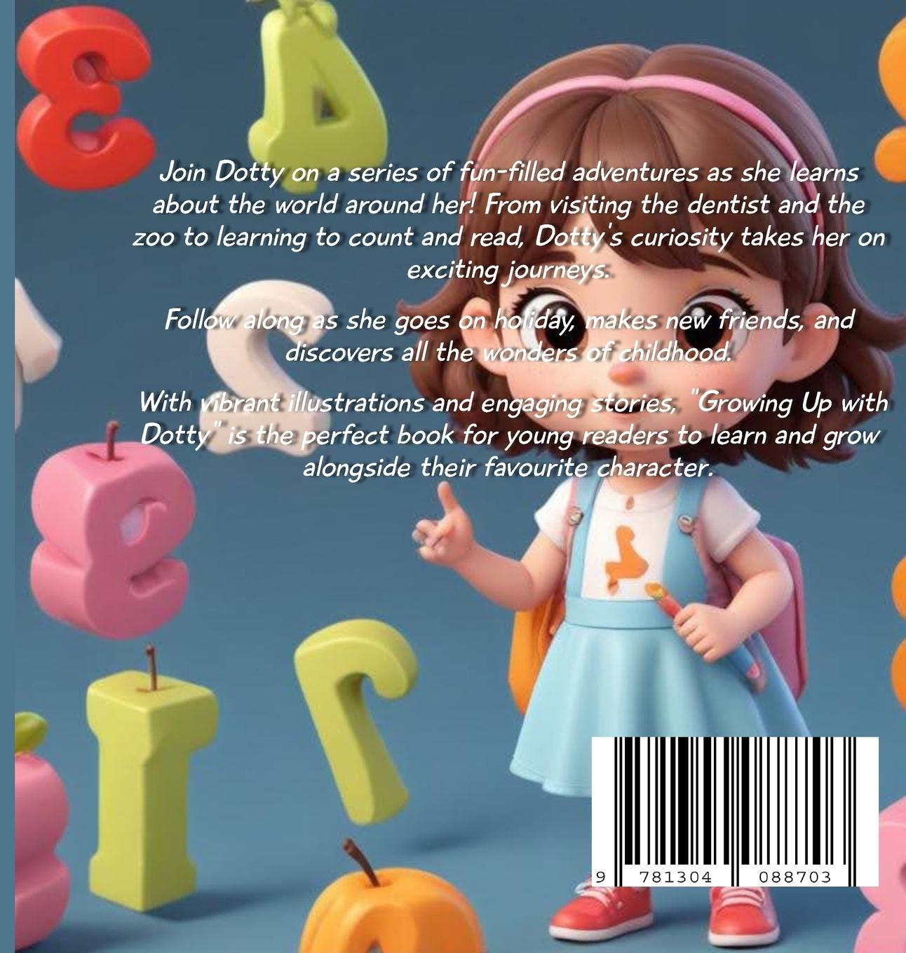 Rückseitencover Growing up with Dotty