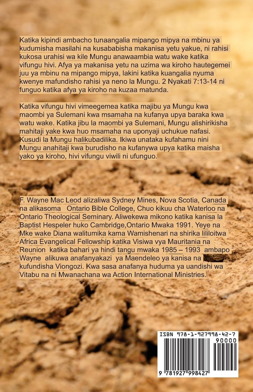 Rückseitencover If My People - Swahili Edition