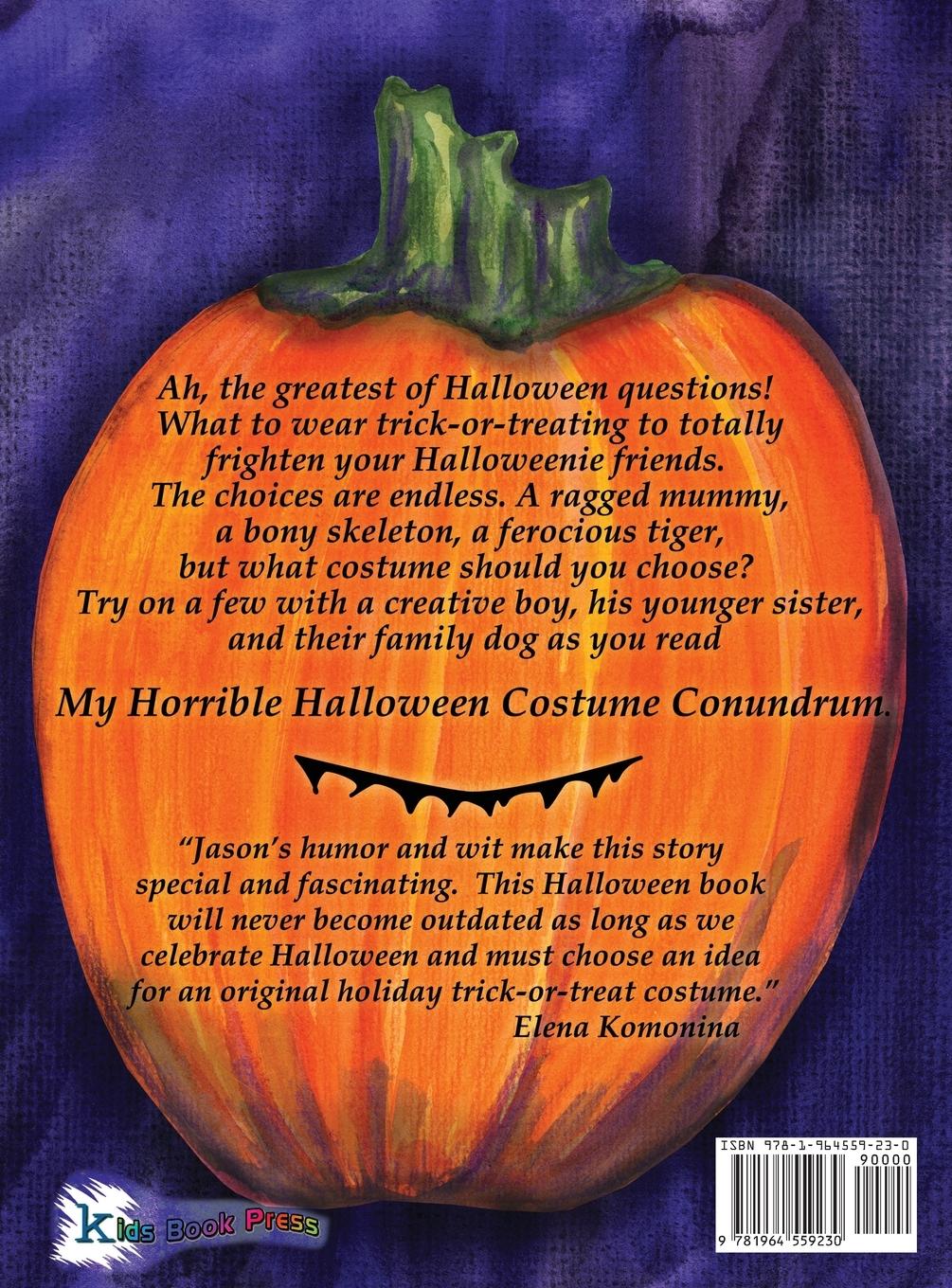 Rückseitencover My Horrible Halloween Costume Conundrum