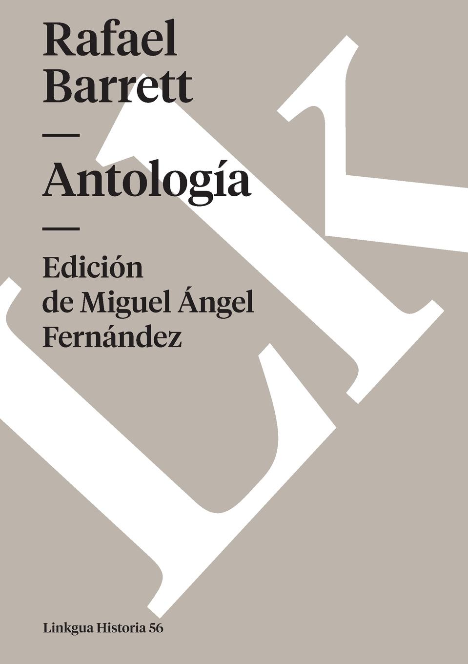 Vorderes Coverbild Antología