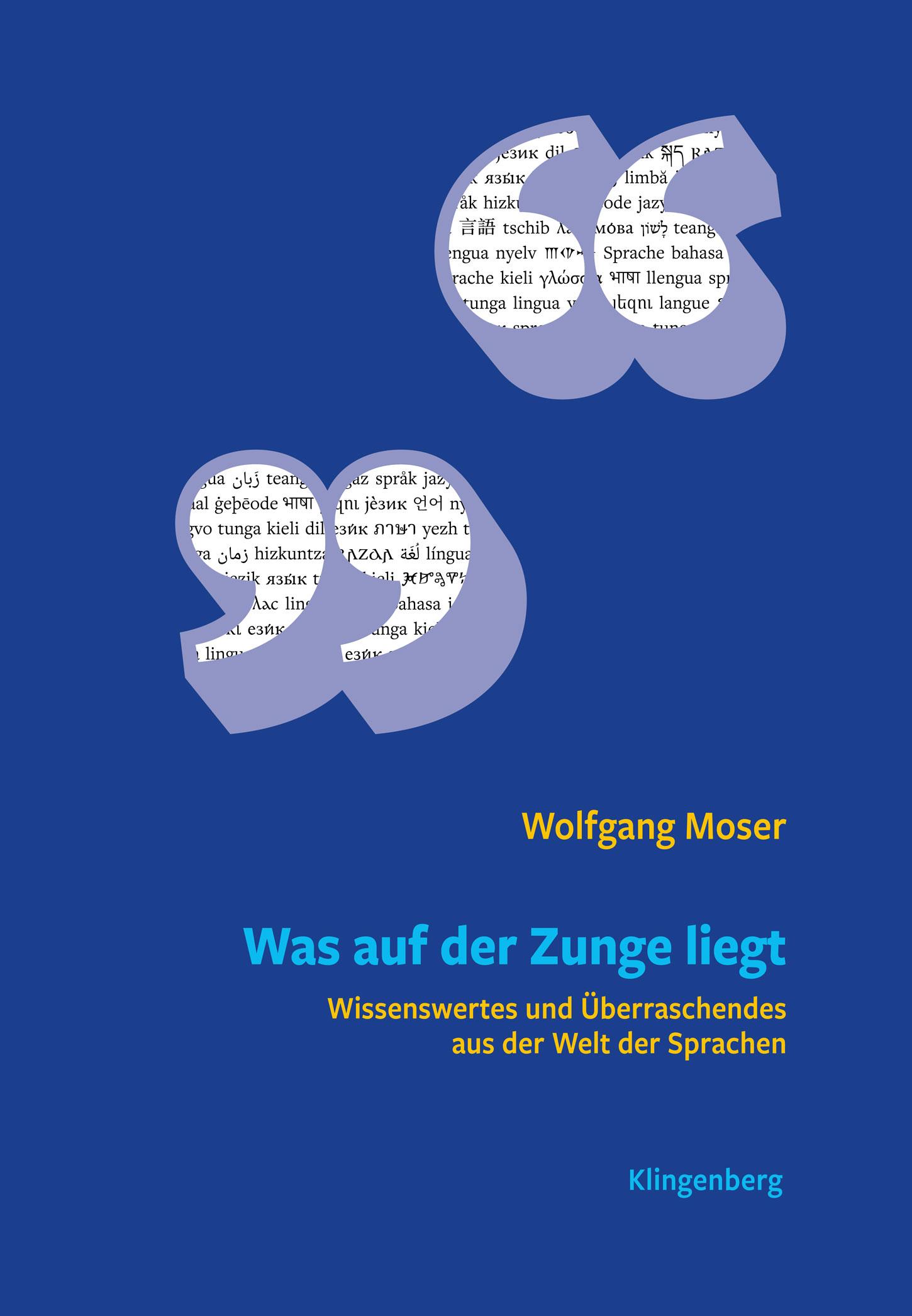 Vorderes Coverbild Was auf der Zunge liegt