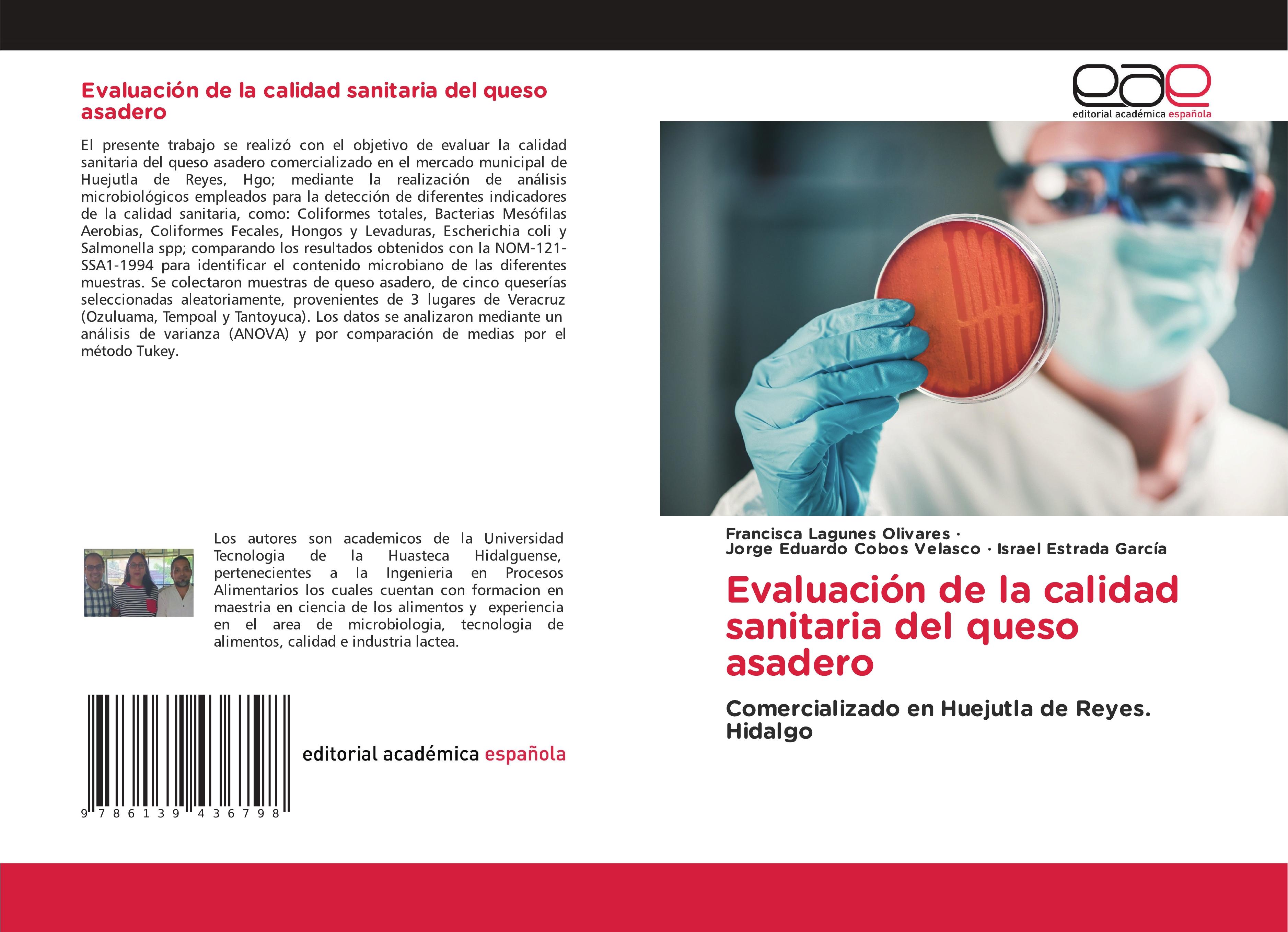Vorderes Coverbild Evaluación de la calidad sanitaria del queso asadero