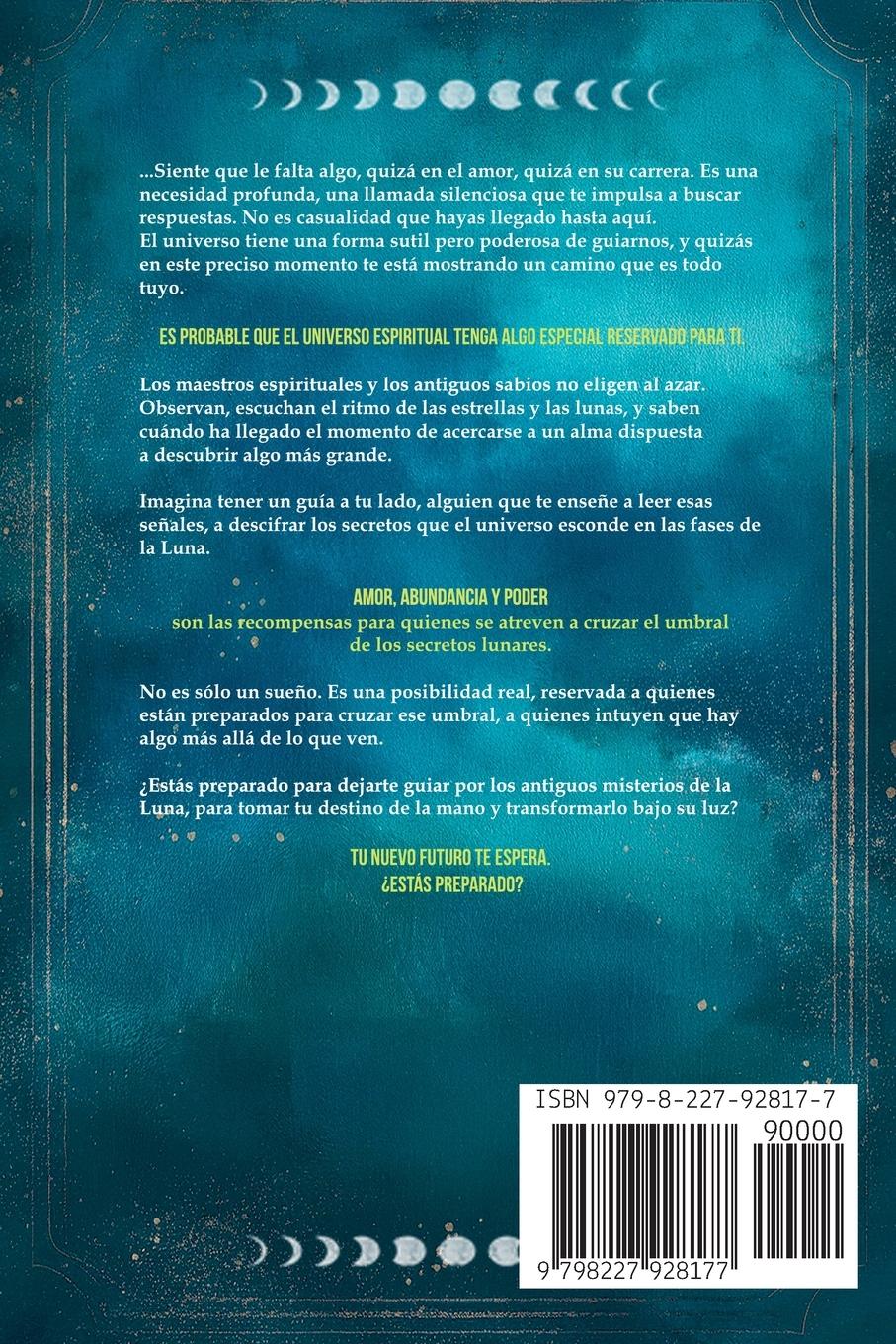 Rückseitencover Calendario Lunar Wicca - 2025