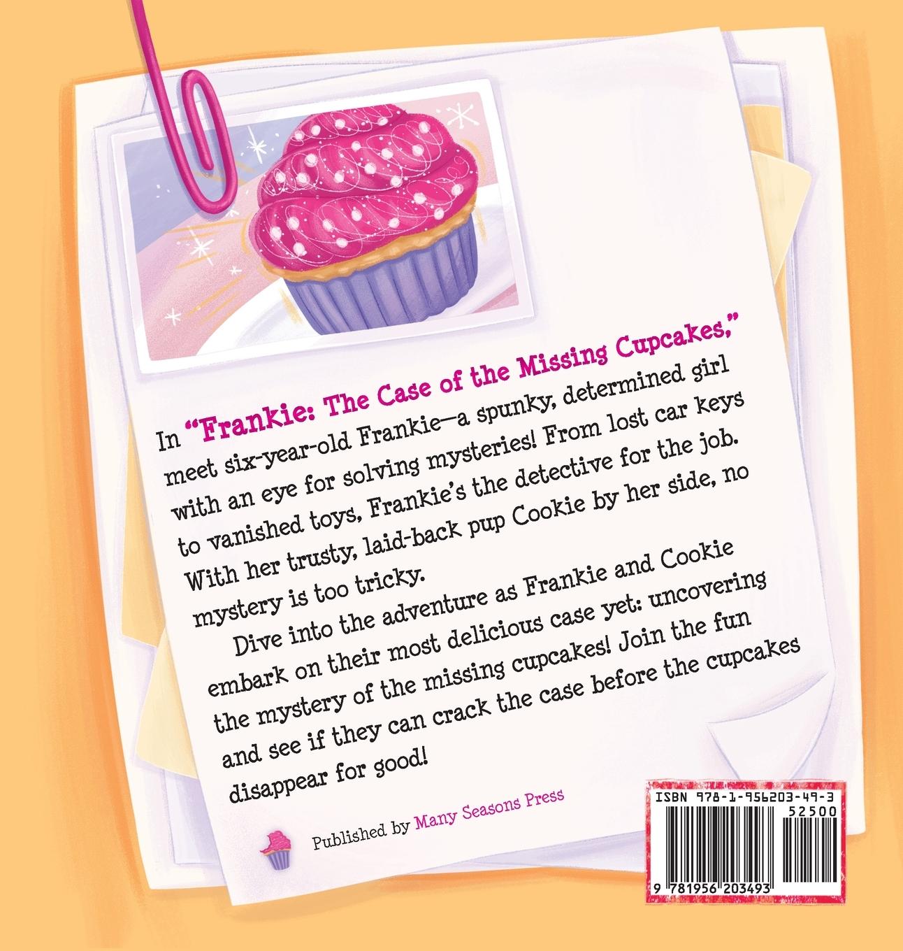 Rückseitencover Frankie, The Case of the Missing Cupcakes