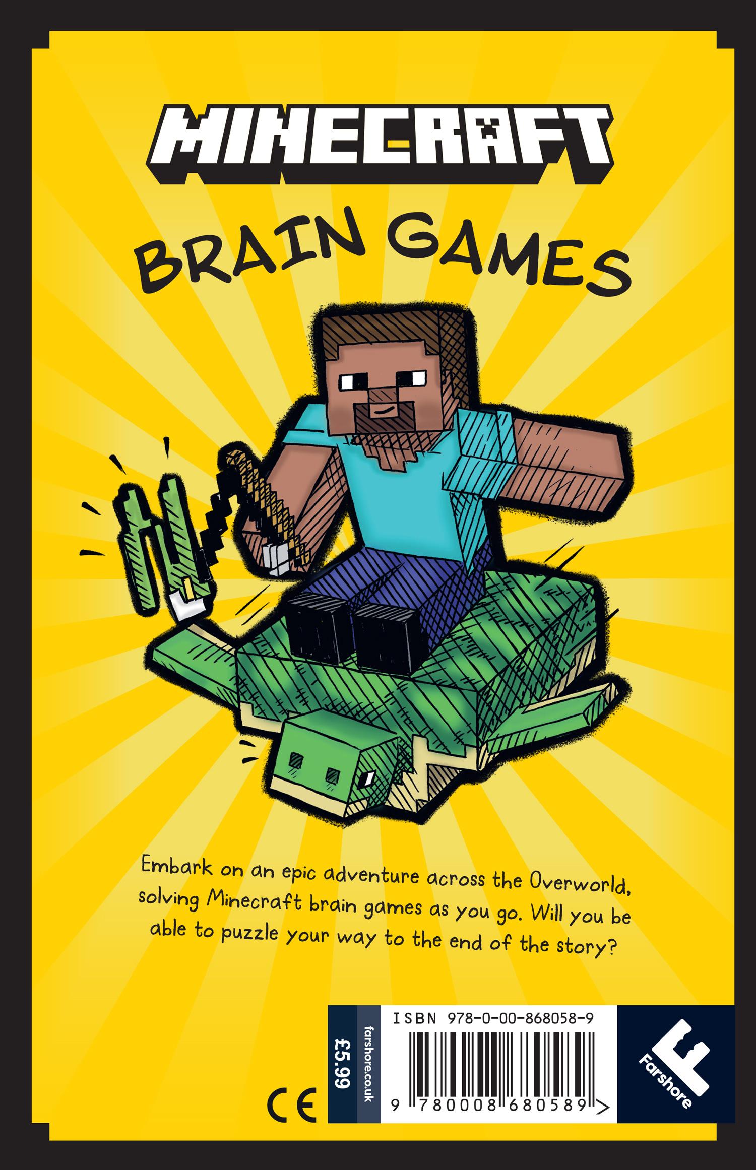 Rückseitencover Minecraft Brain Games