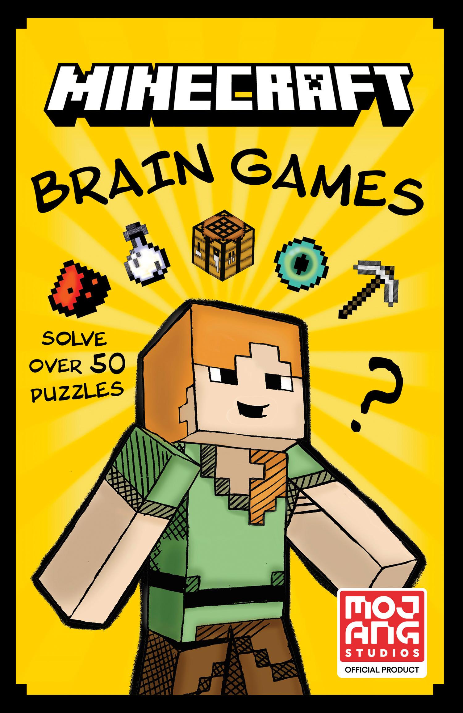 Vorderes Coverbild Minecraft Brain Games