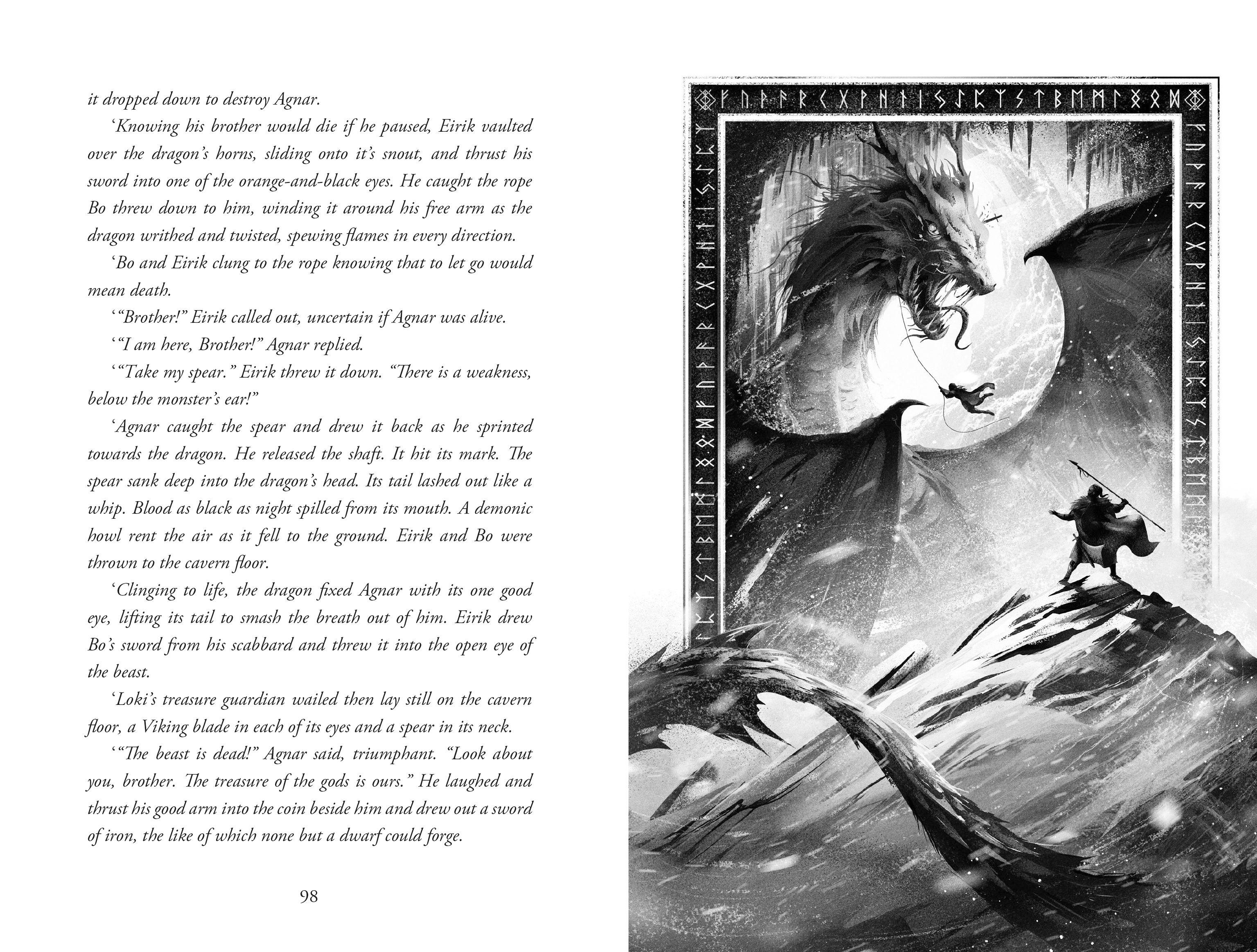 Beispielinhalt (Bild) The Legend of Viking Thunder