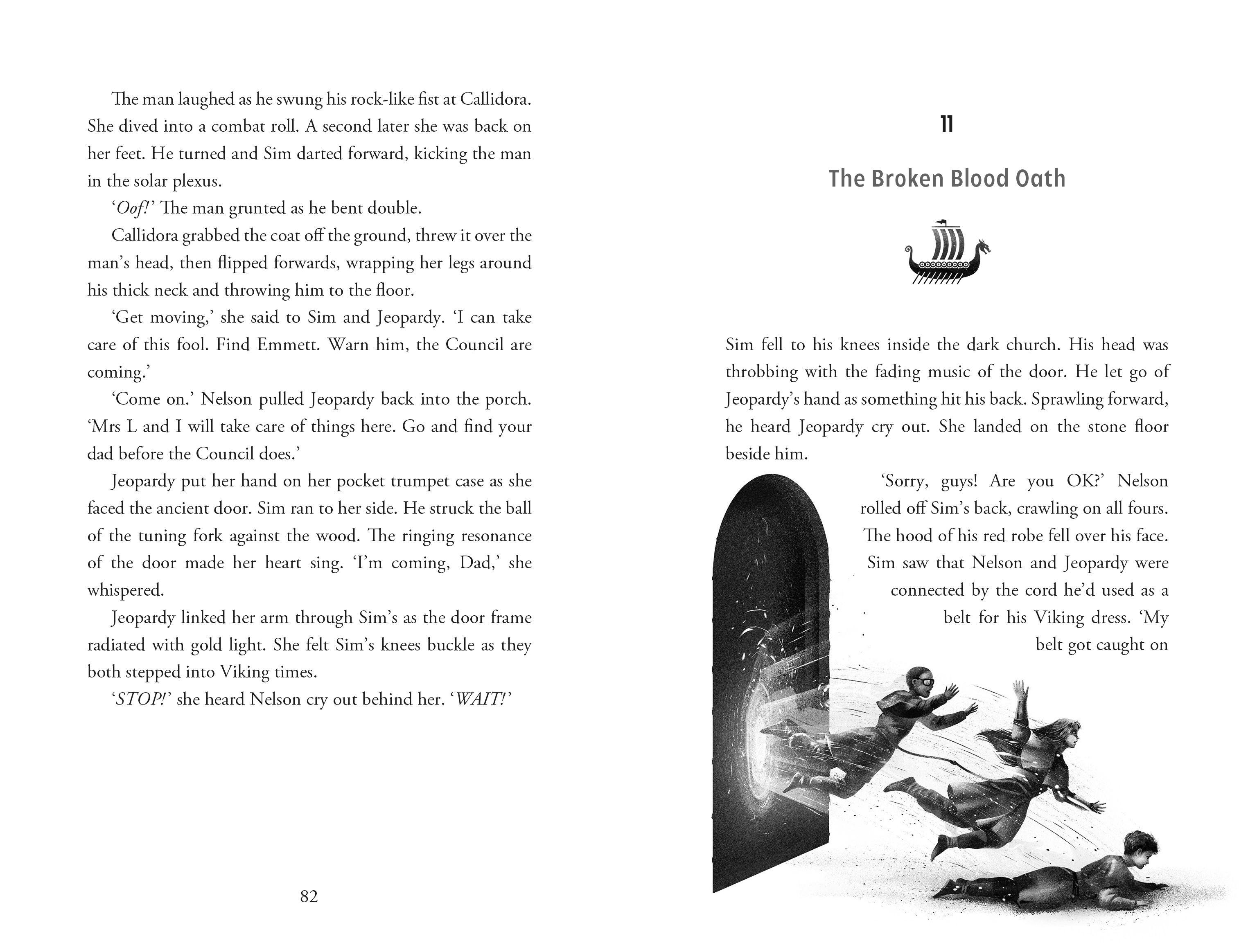 Beispielinhalt (Bild) The Legend of Viking Thunder