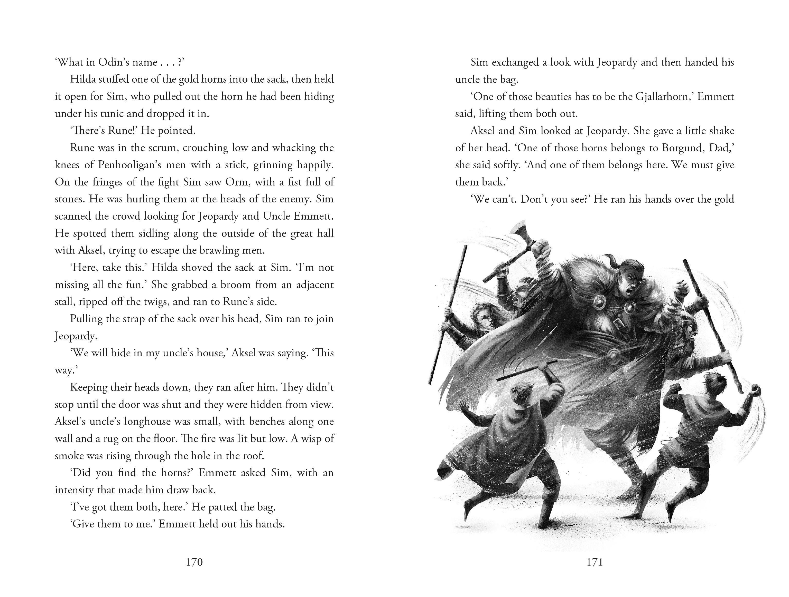 Beispielinhalt (Bild) The Legend of Viking Thunder