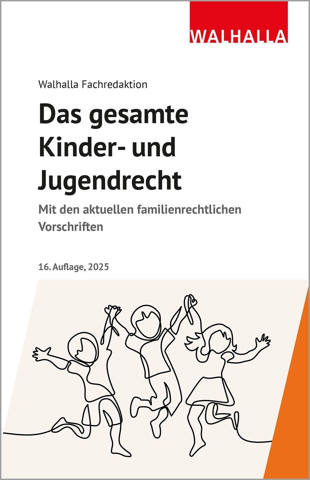 Vorderes Coverbild Das gesamte Kinder- und Jugendrecht. Ausgabe 2025