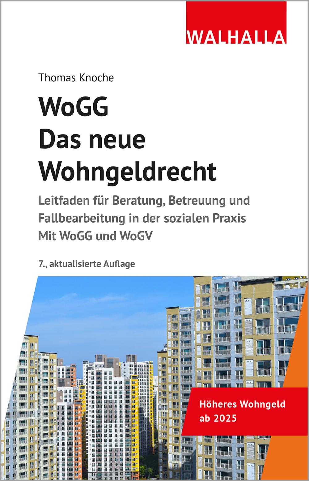 Vorderes Coverbild WoGG - Das neue Wohngeldrecht