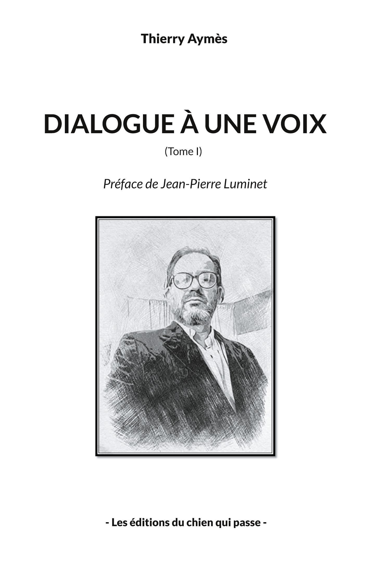 Vorderes Coverbild Dialogue à une voix