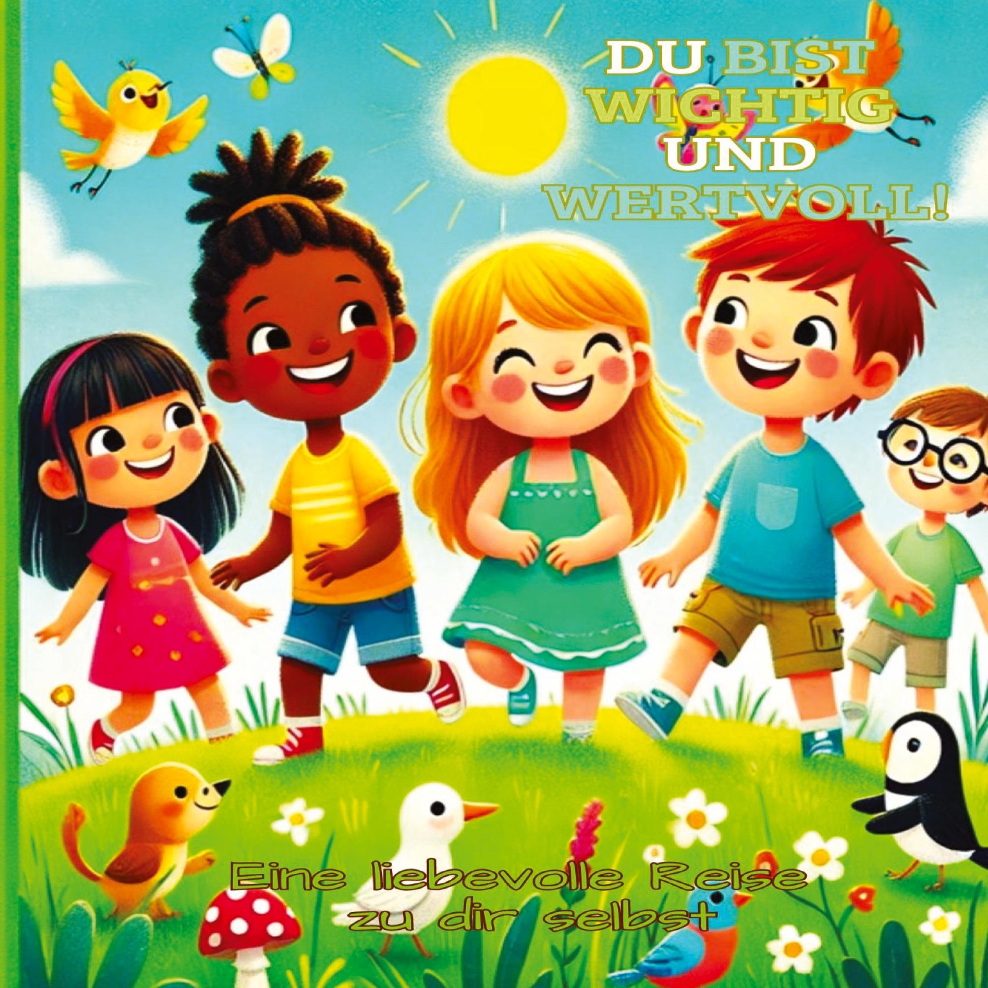 Vorderes Coverbild DU BIST WICHTIG UND WERTVOLL!  Du bist wichtig und wertvoll: Geschichten über Selbstbewusstsein, Mut und Freundschaft für Kinder