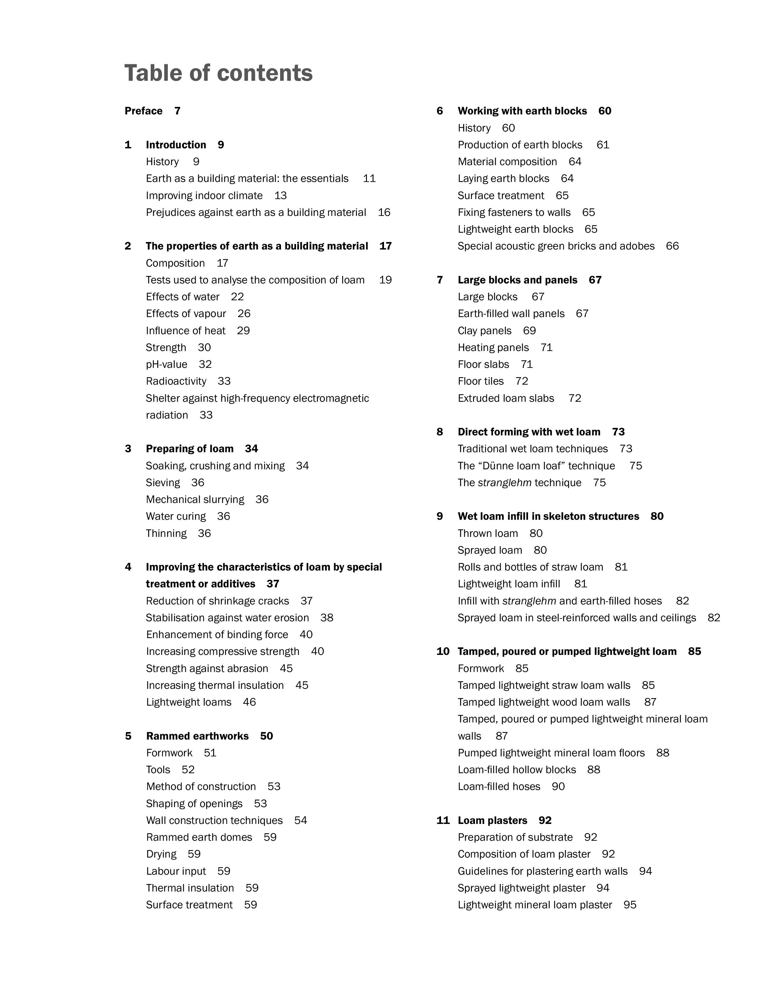 Beispielinhalt (Bild) Building with Earth