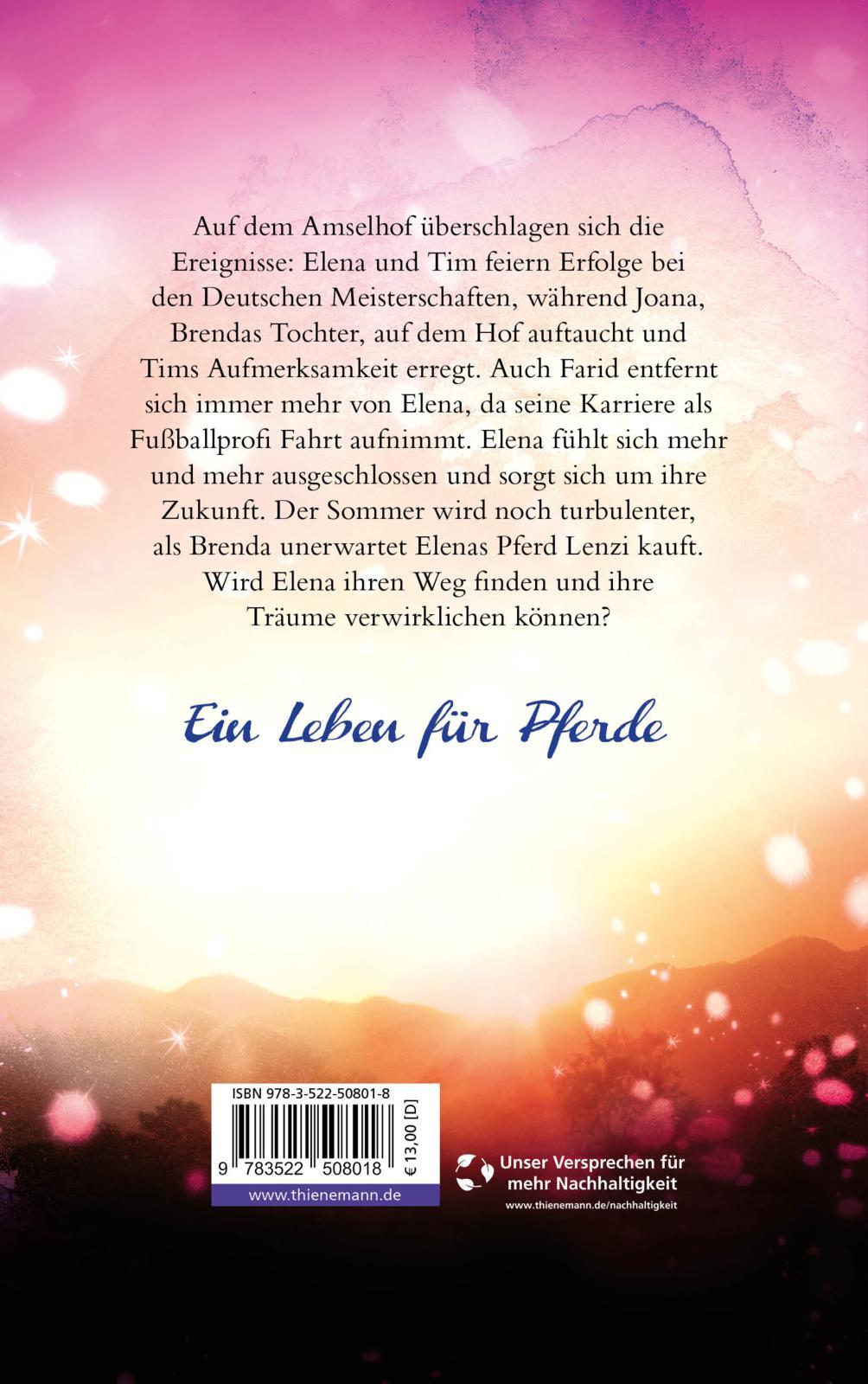 Rückseitencover Elena - Ein Leben für Pferde 8: Lebe deinen Traum