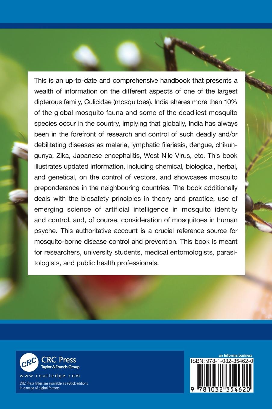 Rückseitencover Mosquitoes of India