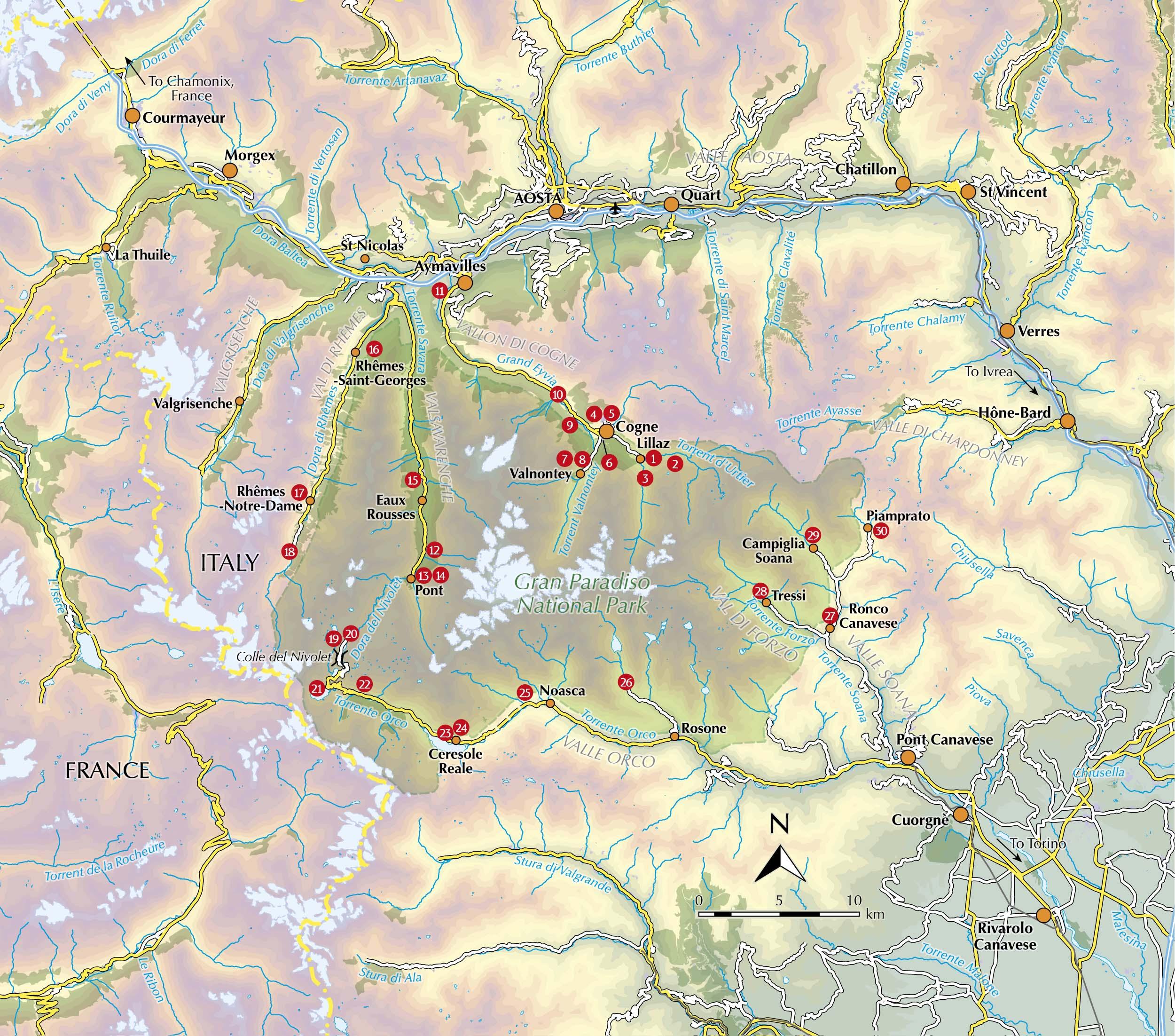 Beispielinhalt (Bild) Walking Gran Paradiso National Park