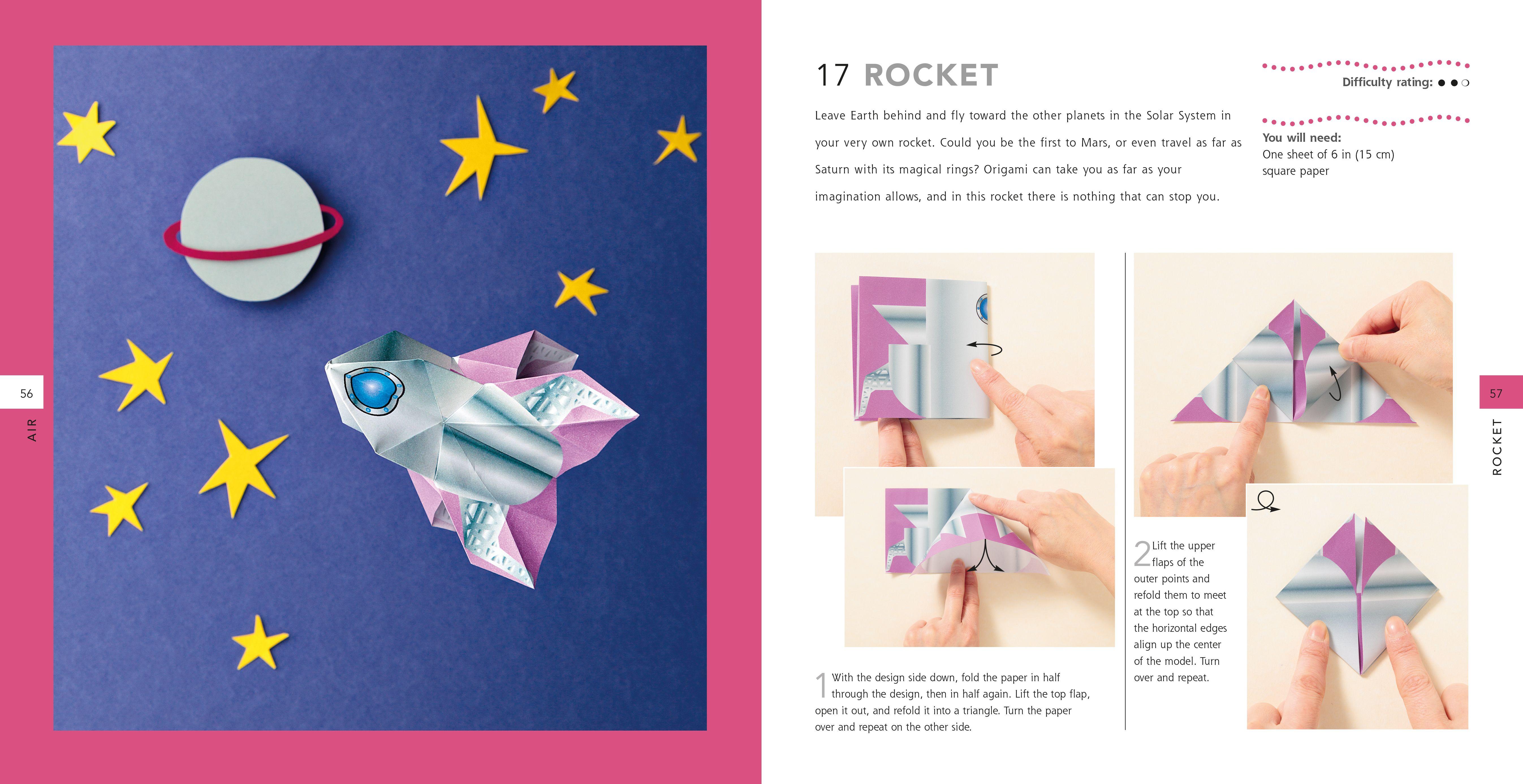 Beispielinhalt (Bild) Origami Transport