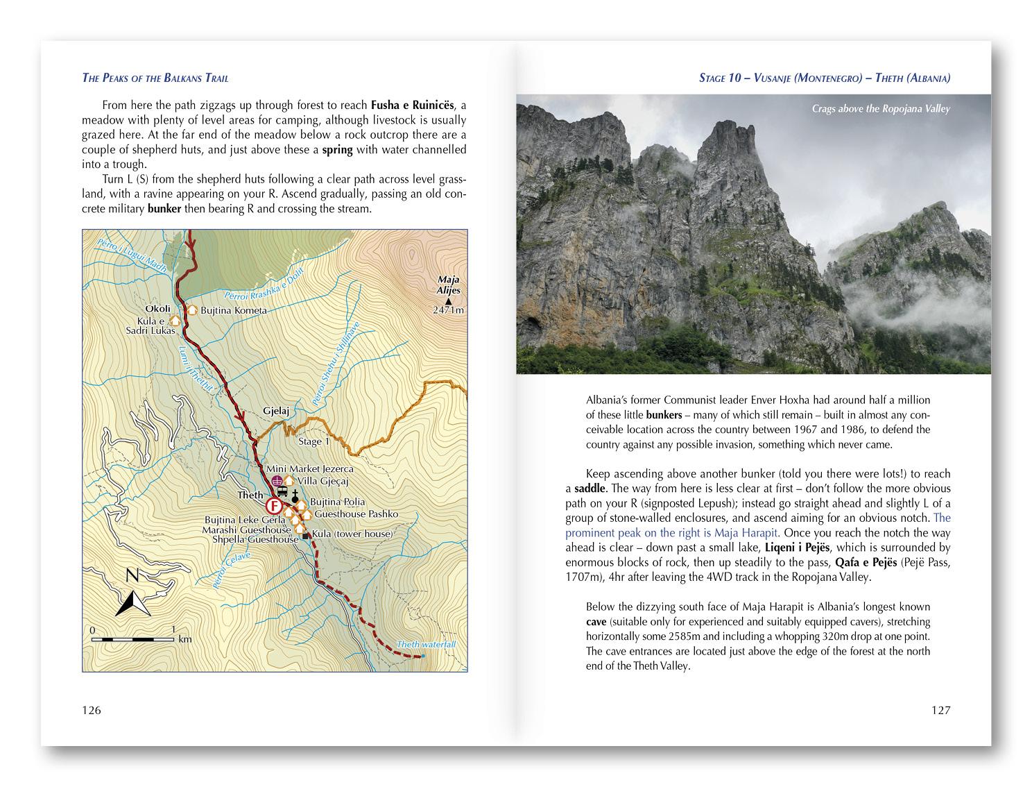 Beispielinhalt (Bild) The Peaks of the Balkans Trail