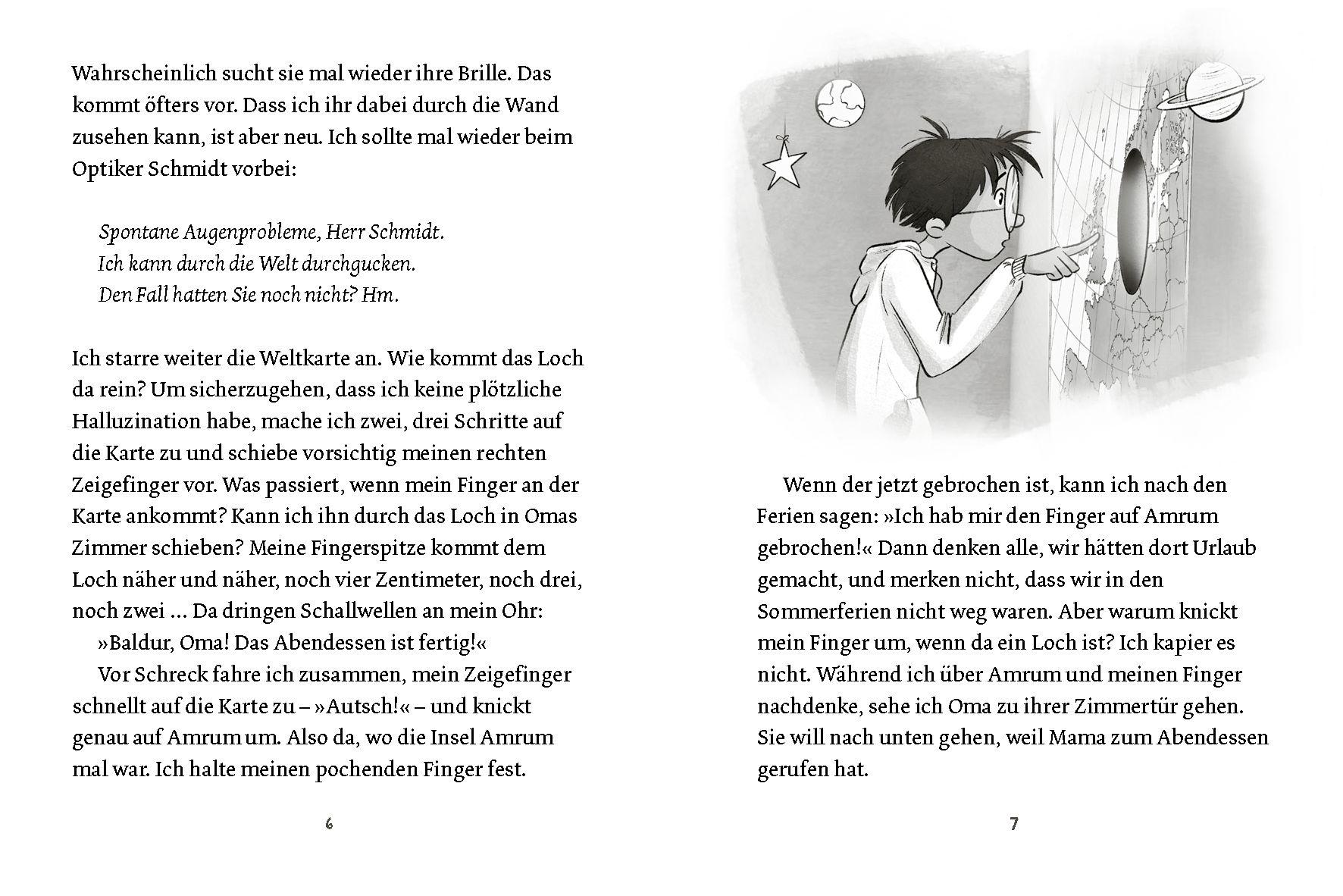Beispielinhalt (Bild) Hilfe, die Welt hat ein Loch!
