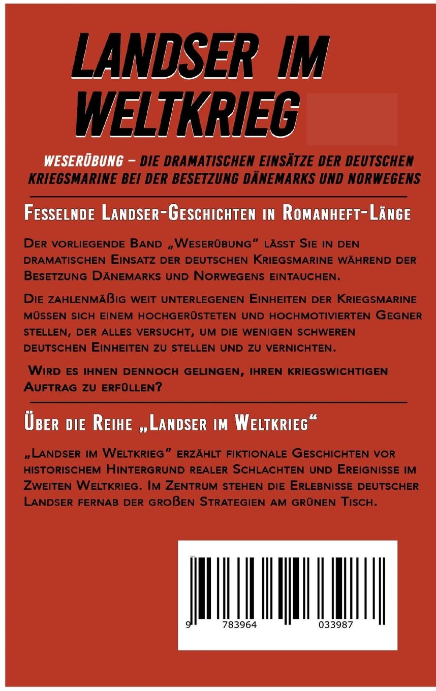 Rückseitencover Landser im Weltkrieg - Weserübung