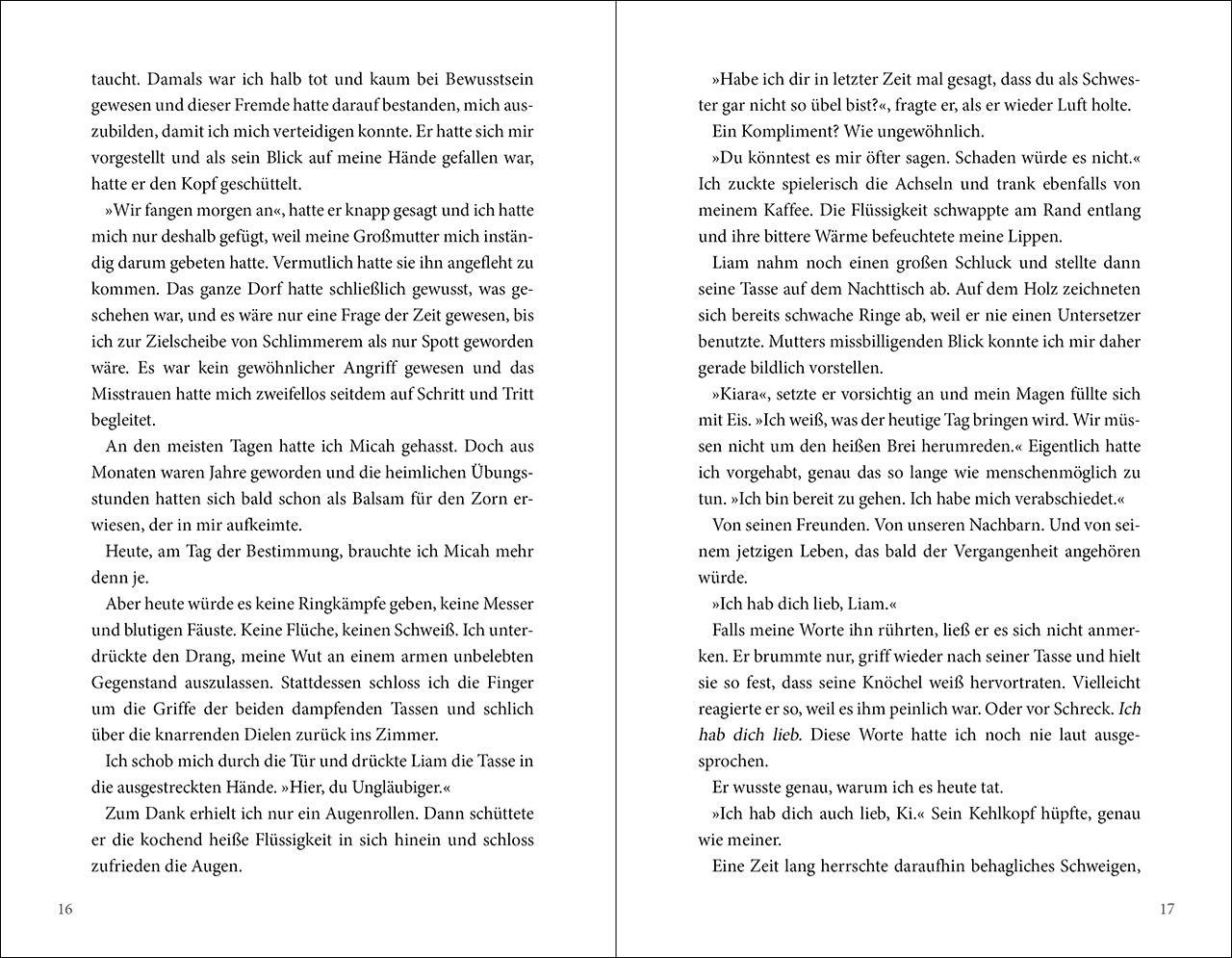 Beispielinhalt (Bild) To Kill A Shadow (Die verfluchten Lande, Band 1)