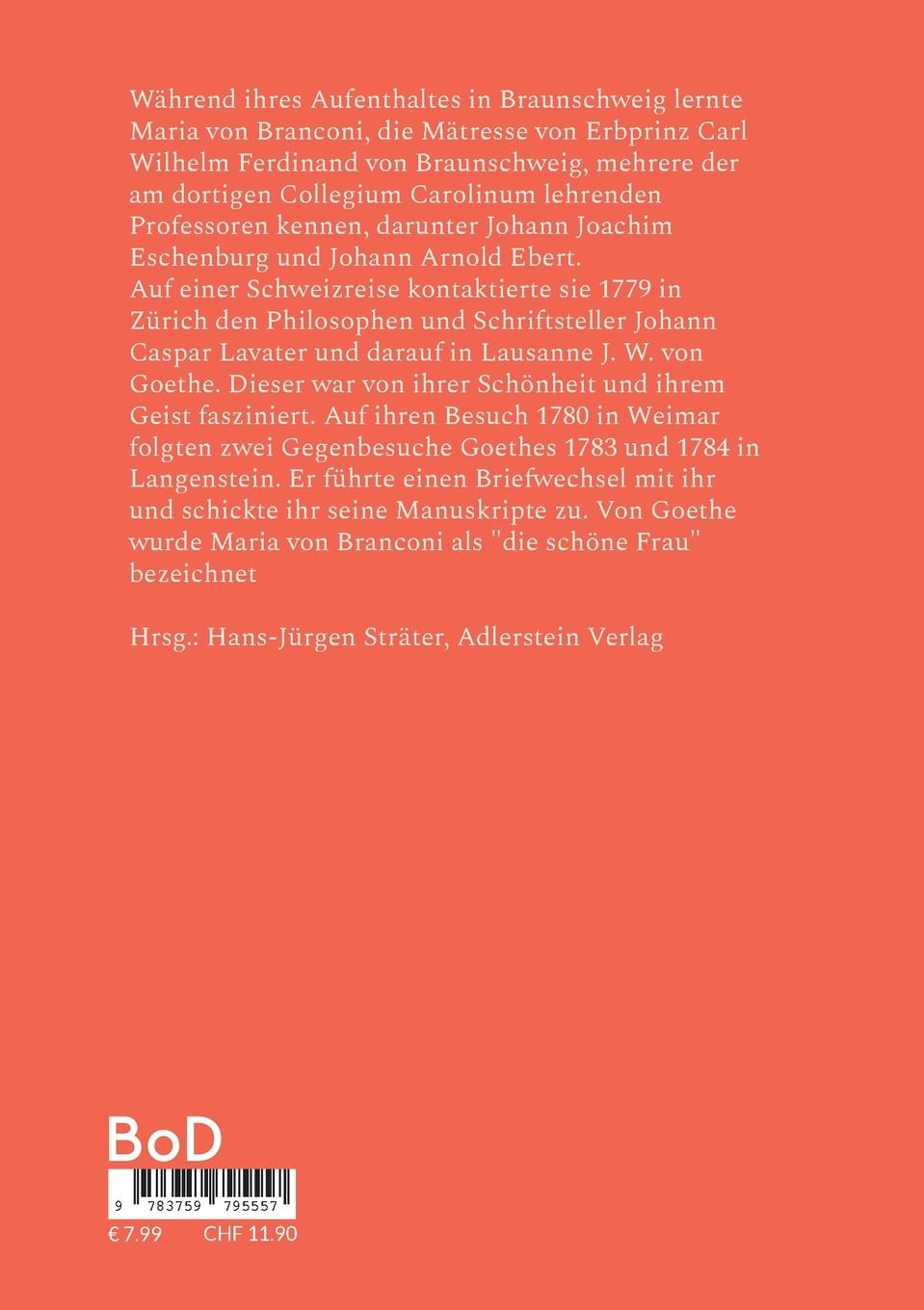 Rückseitencover Die schöne Frau