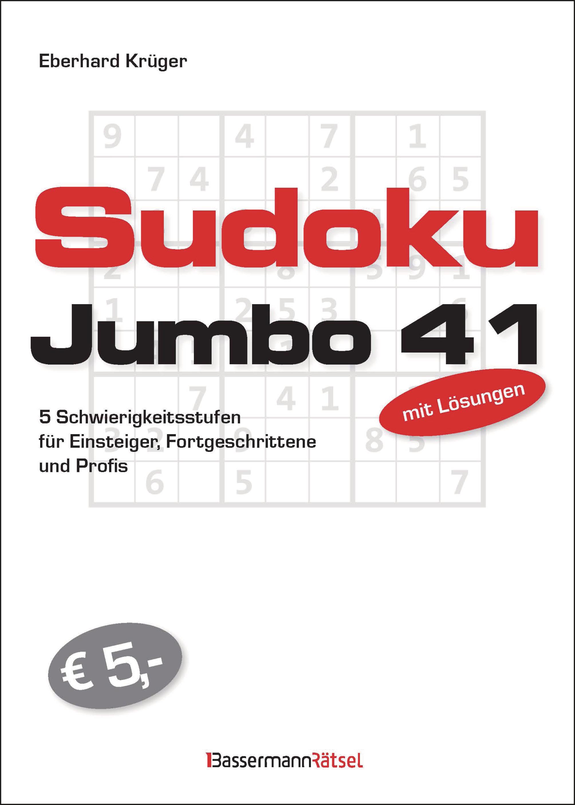 Vorderes Coverbild Sudokujumbo 41