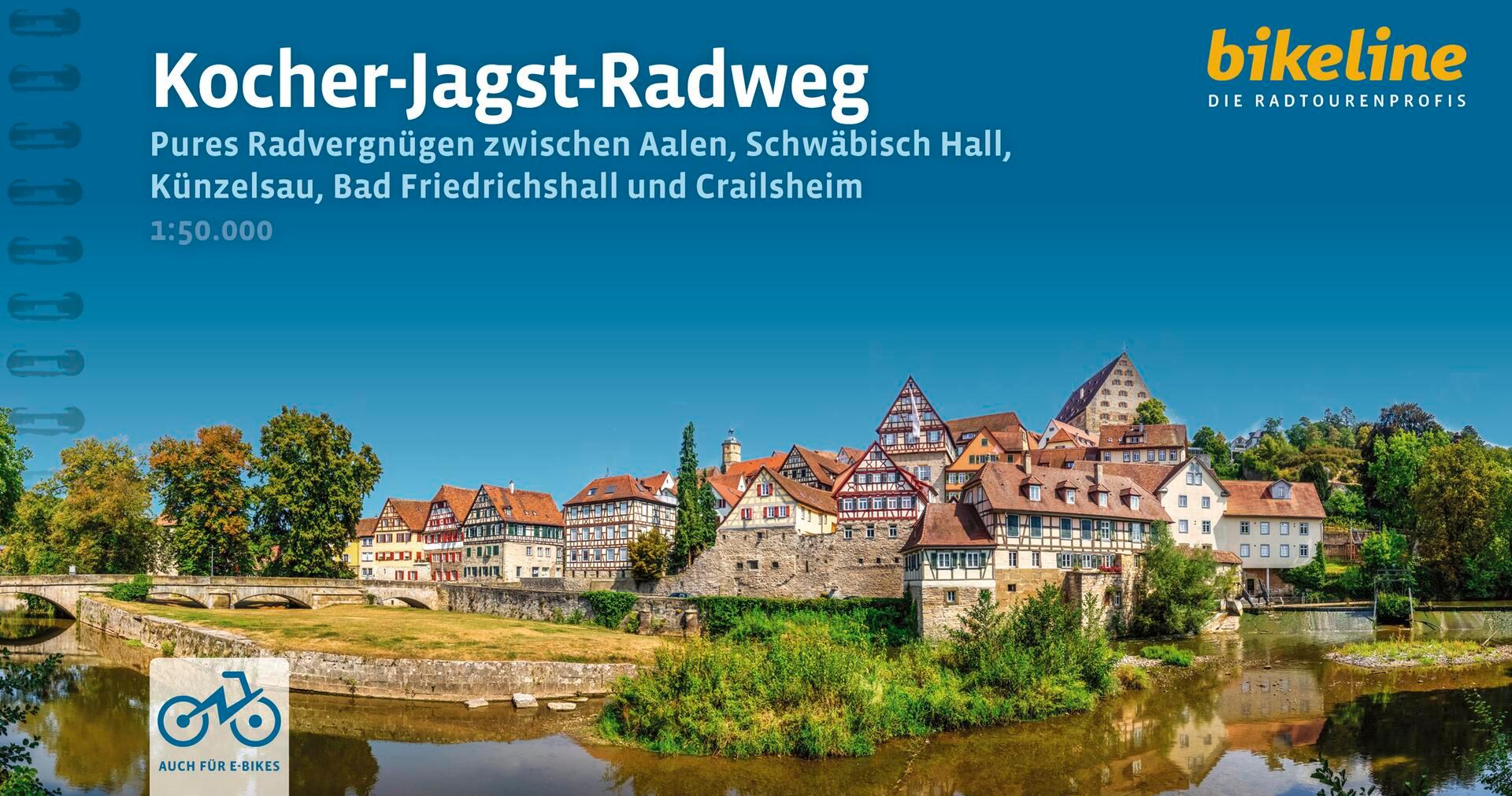 Vorderes Coverbild Kocher-Jagst-Radweg