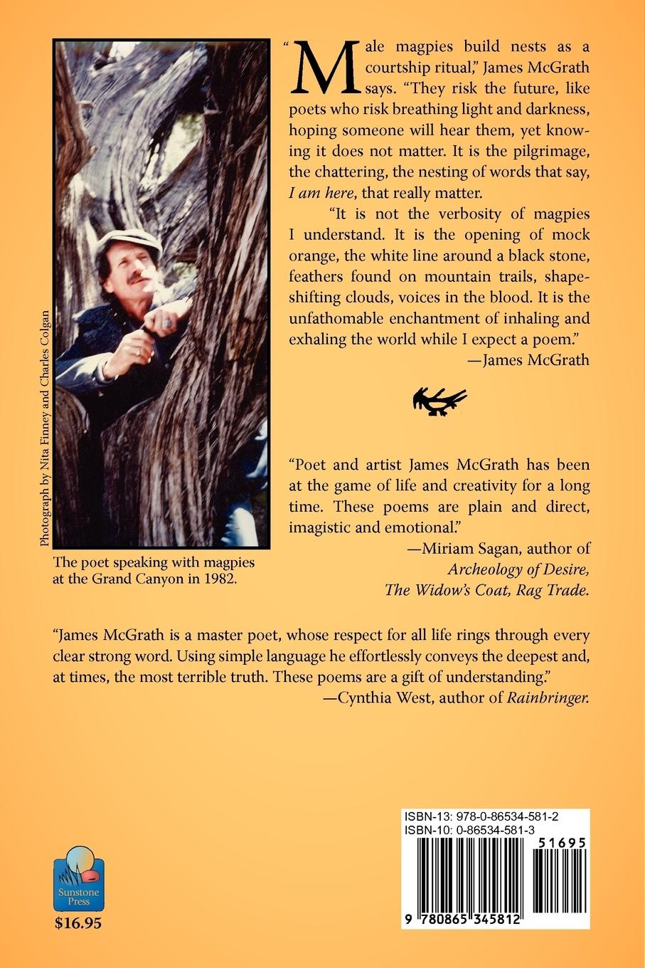Rückseitencover Speaking with Magpies