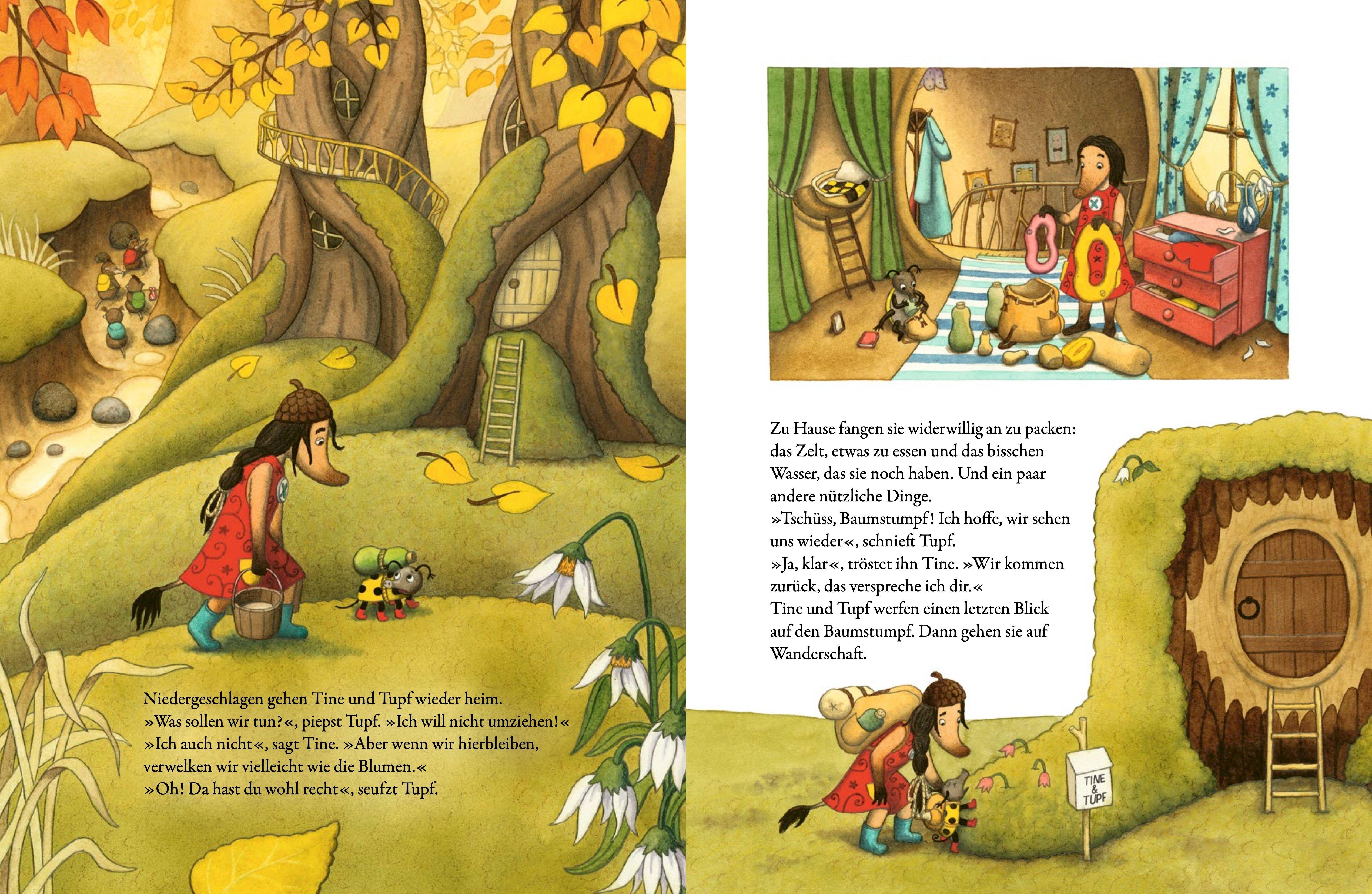 Beispielinhalt (Bild) Tine & Tupf