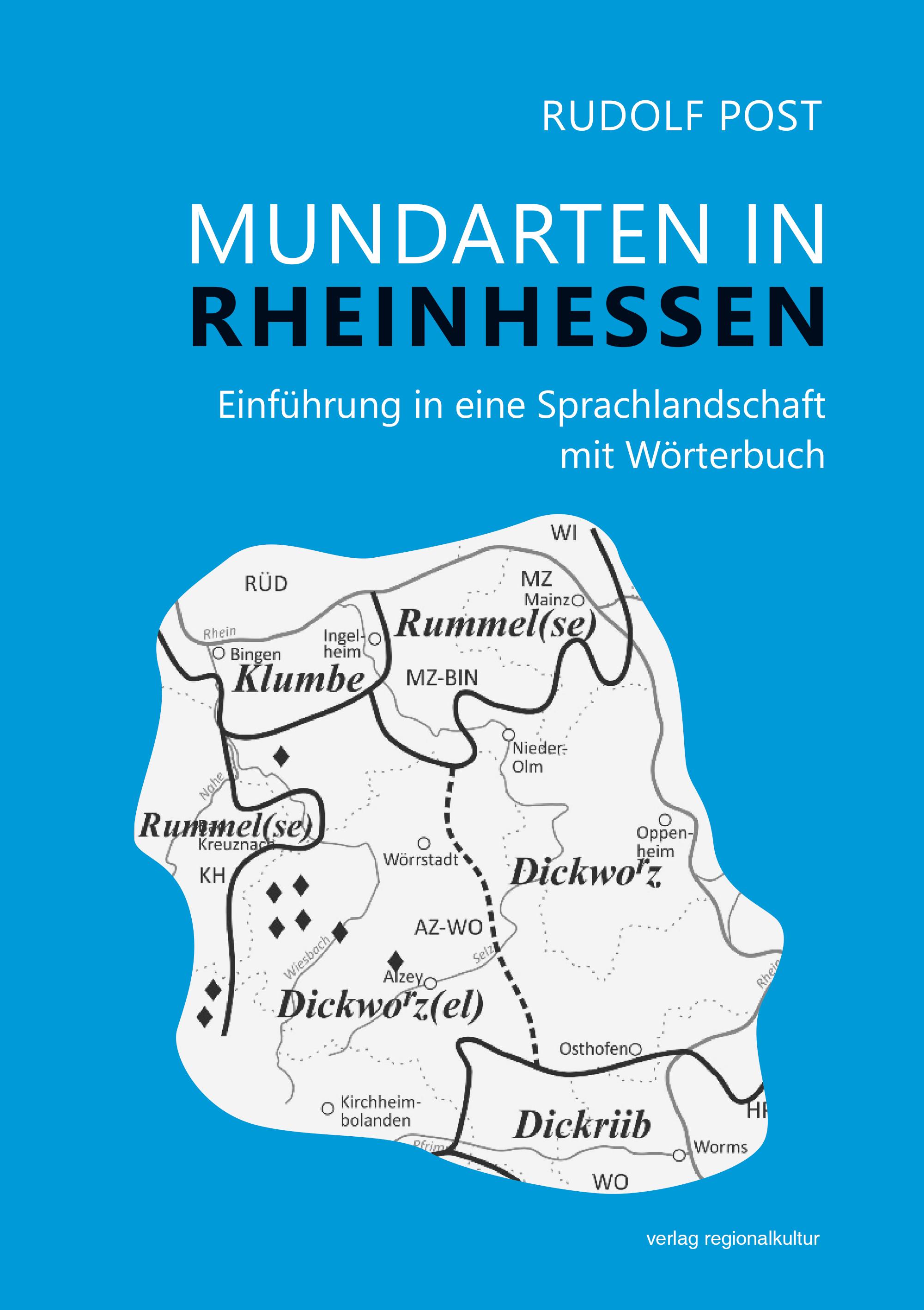 Vorderes Coverbild Mundarten in Rheinhessen