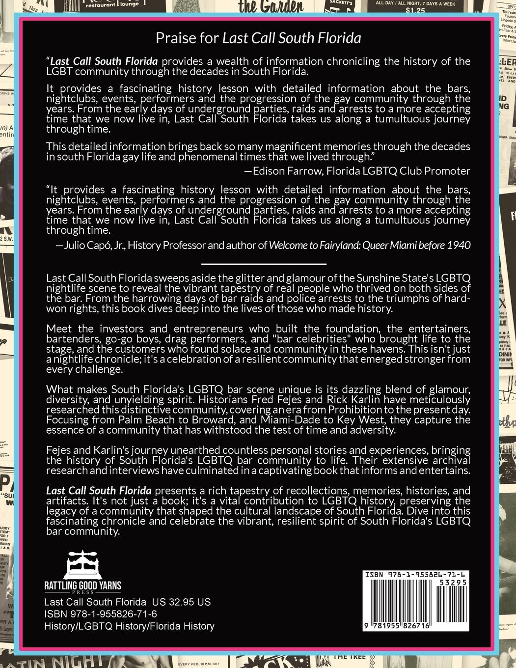 Rückseitencover Last Call South Florida