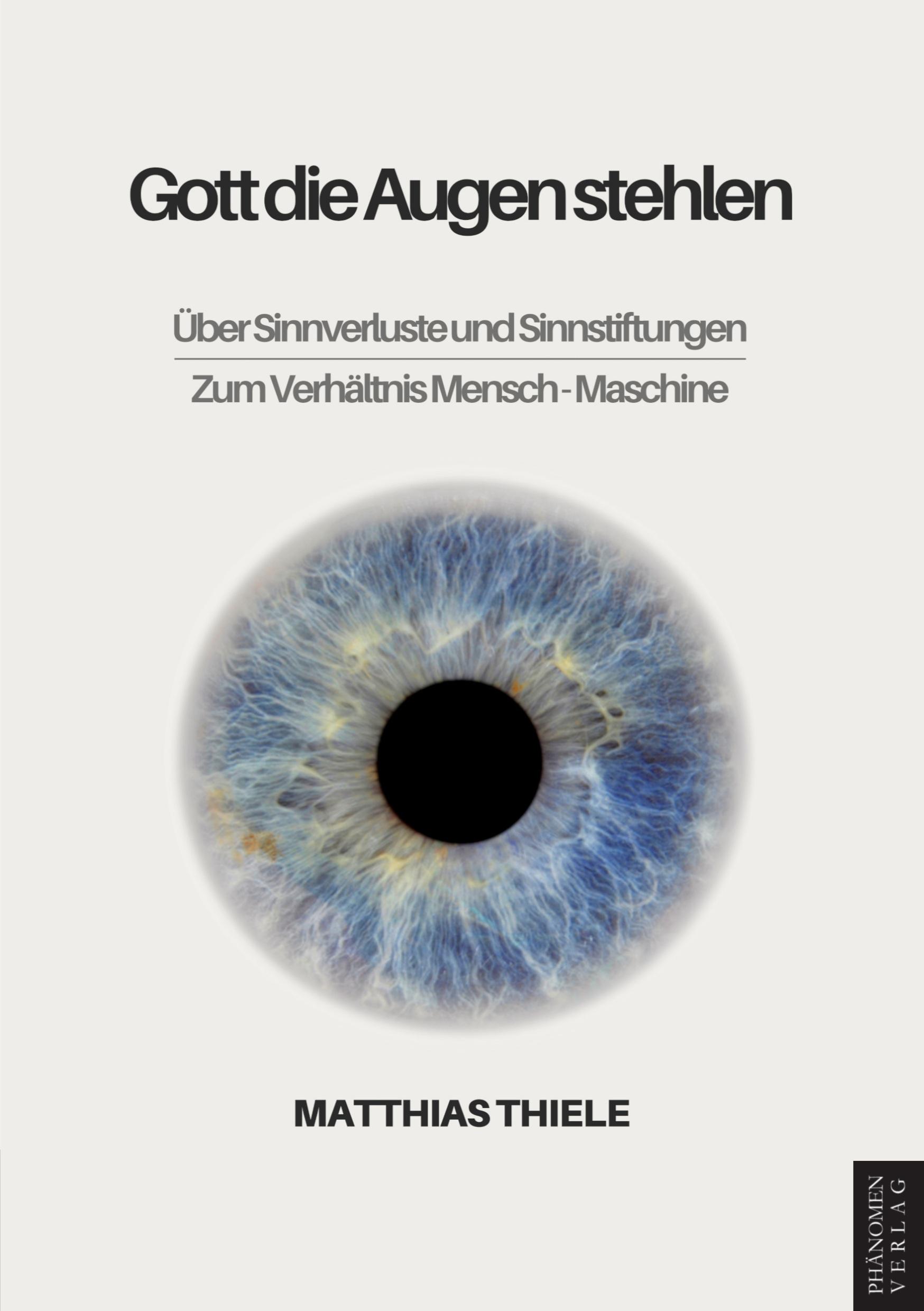 Vorderes Coverbild Gott die Augen stehlen