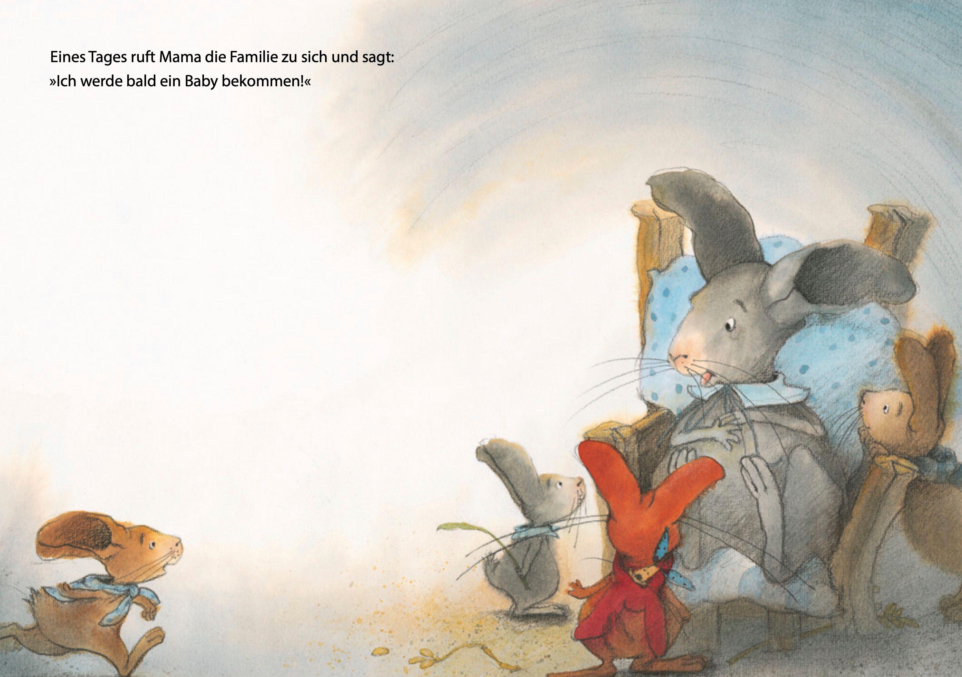 Beispielinhalt (Bild) Ein Geschwisterchen für Pauli