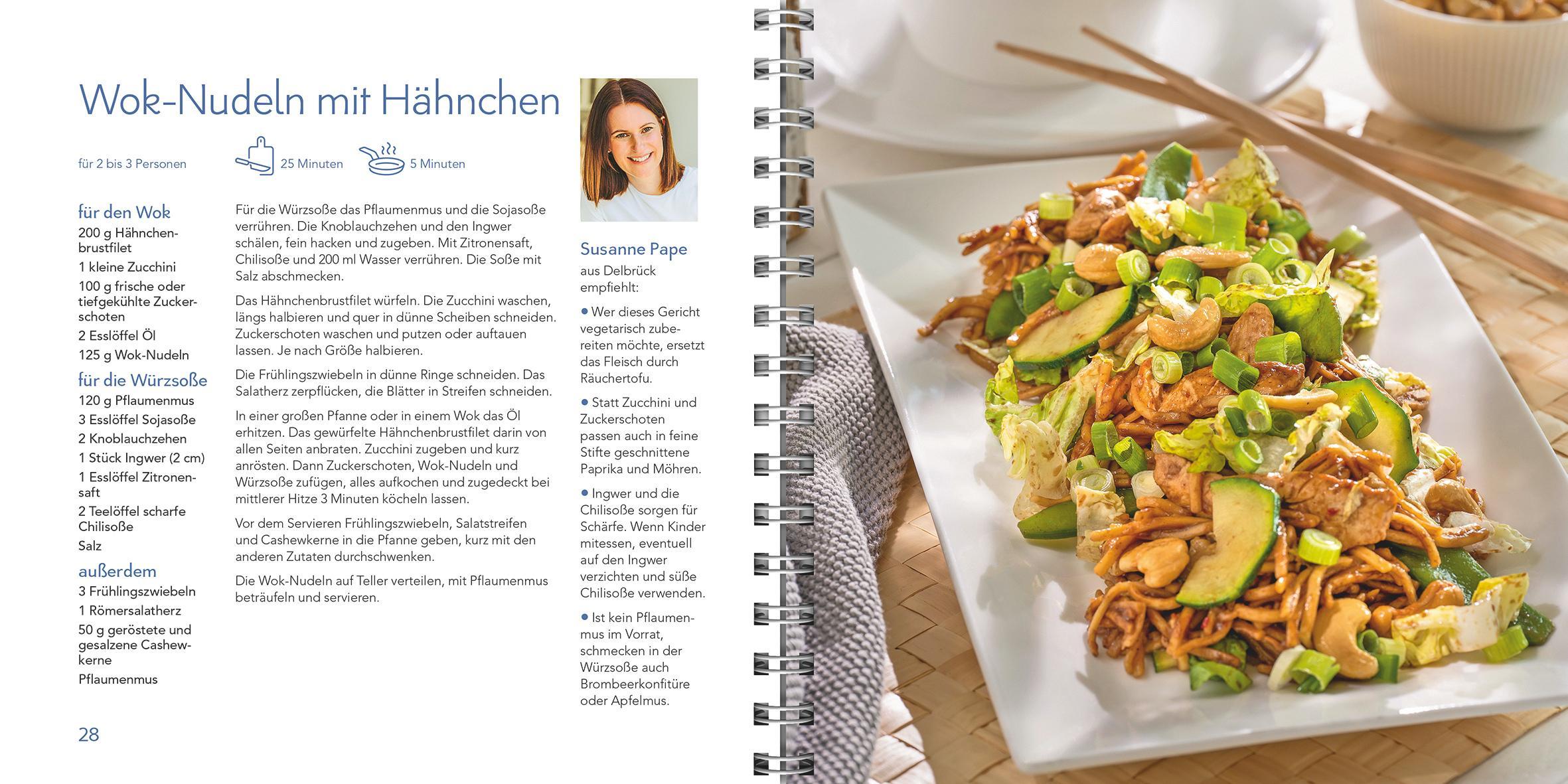 Beispielinhalt (Bild) Schnelle Alltagsküche